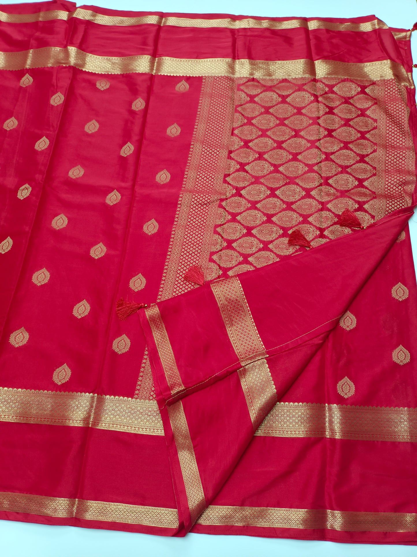 SEMI CREPE SILK SAREE