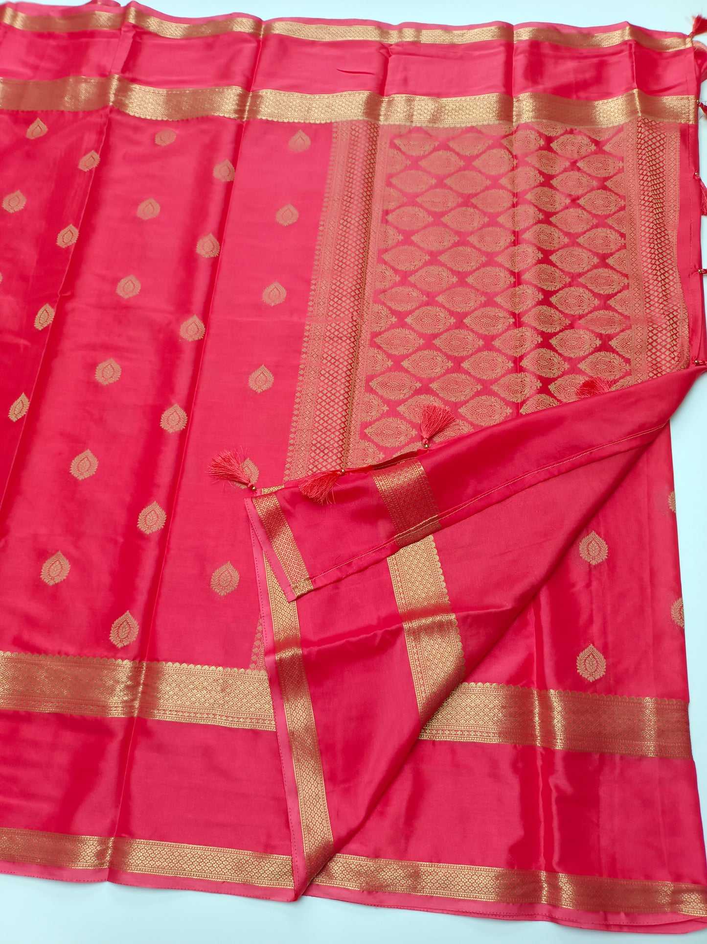 SEMI CREPE SILK SAREE