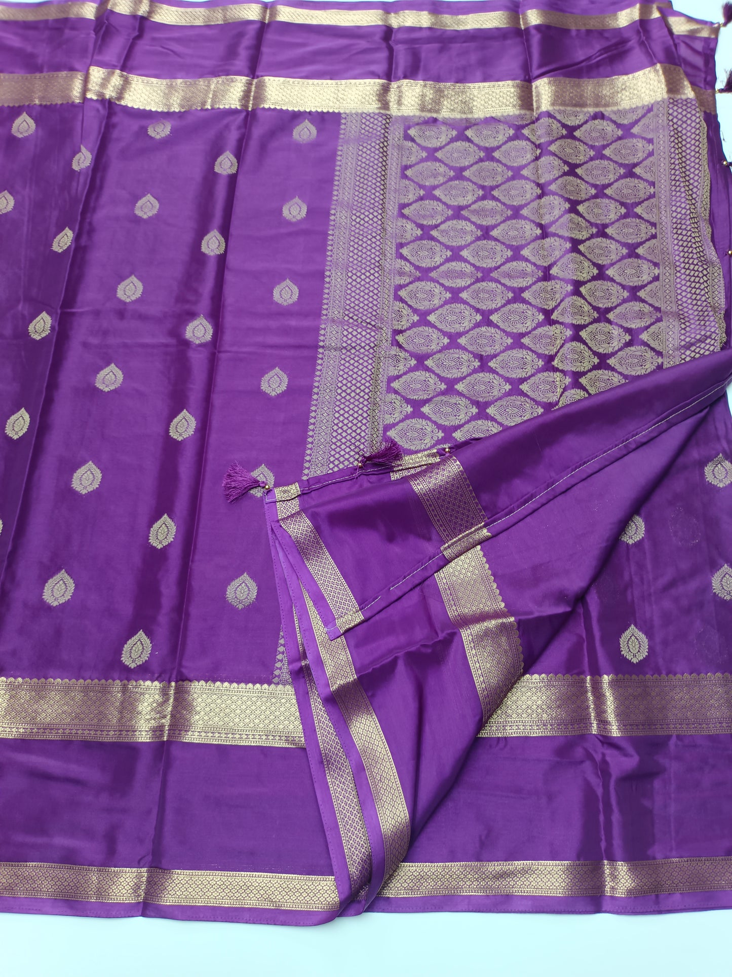 SEMI CREPE SILK SAREE
