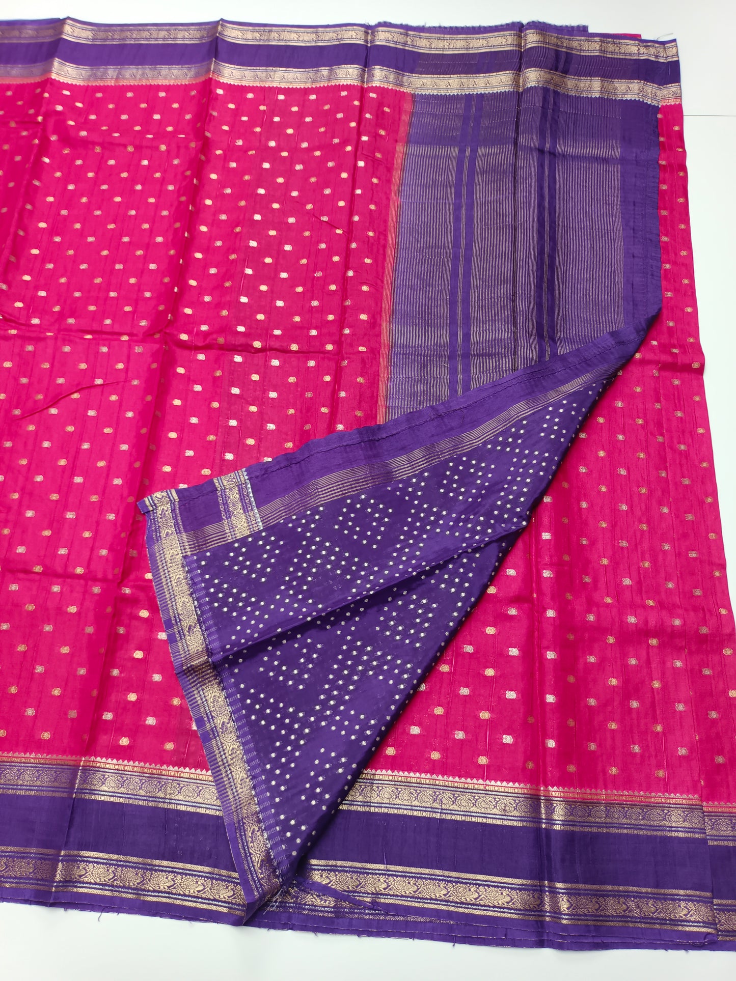 SEMI CREPE SILK SAREE