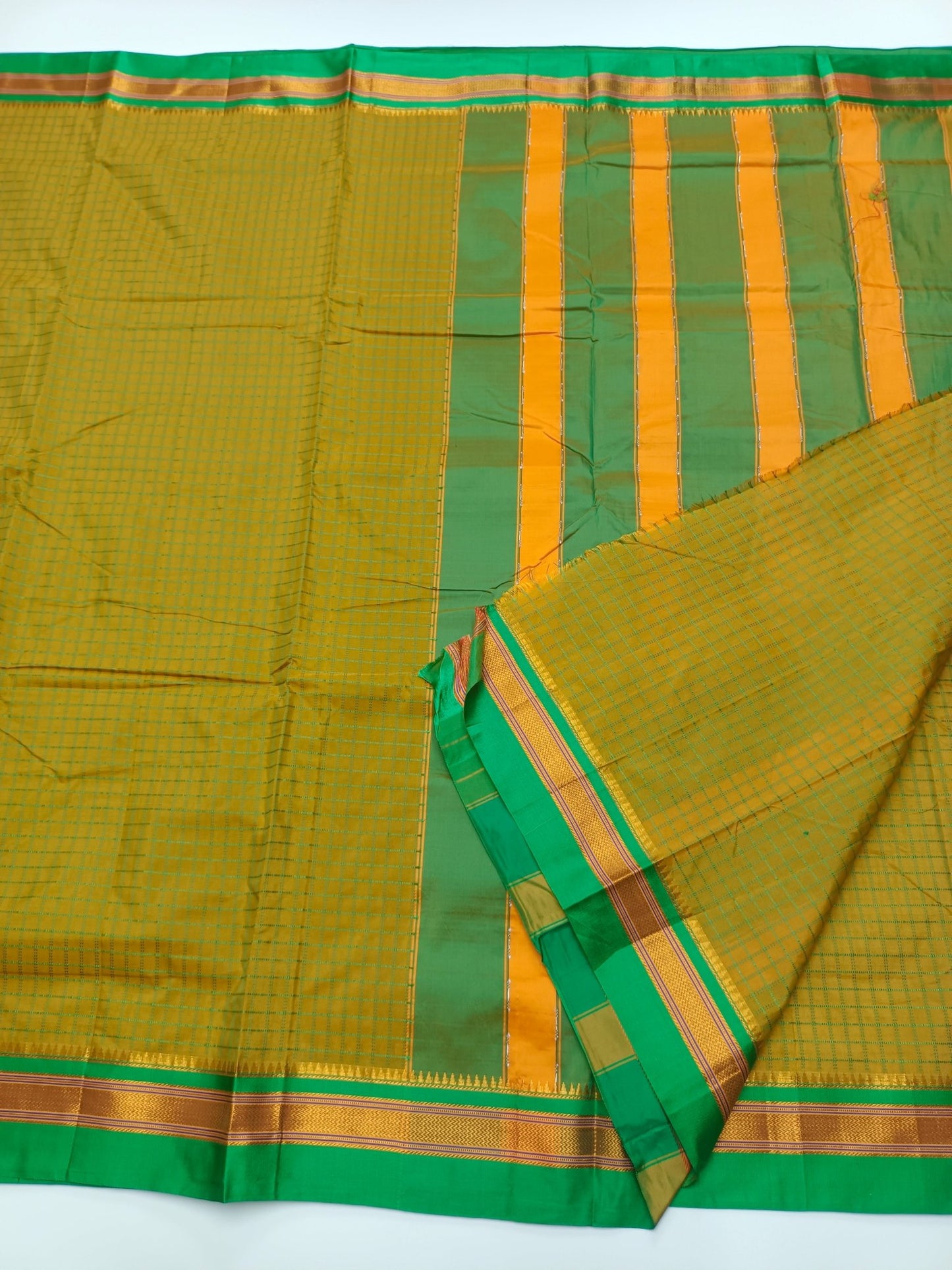 FANCY ILKAL COTTON SAREE - B S CHANNABASAPPA & SONS