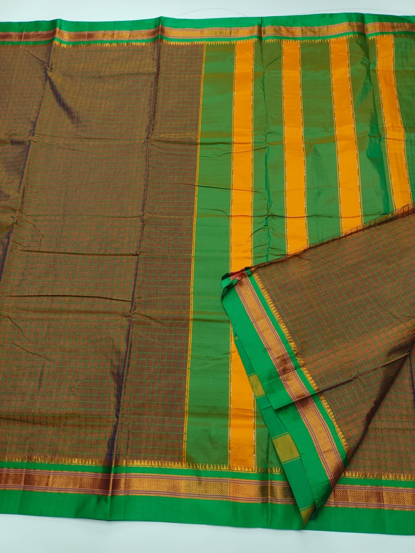 FANCY ILKAL COTTON SAREE - B S CHANNABASAPPA & SONS