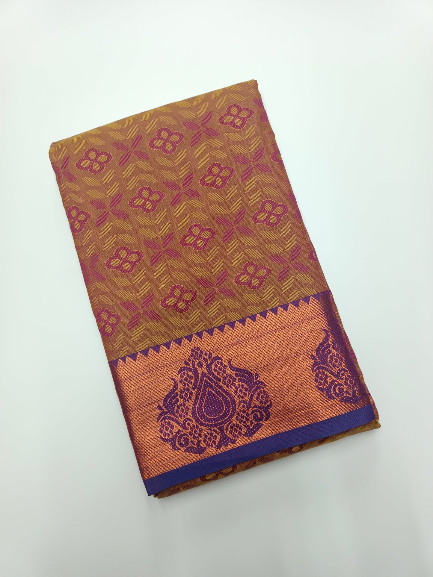 ART SILK EMBOSE SAREE - B S CHANNABASAPPA & SONS