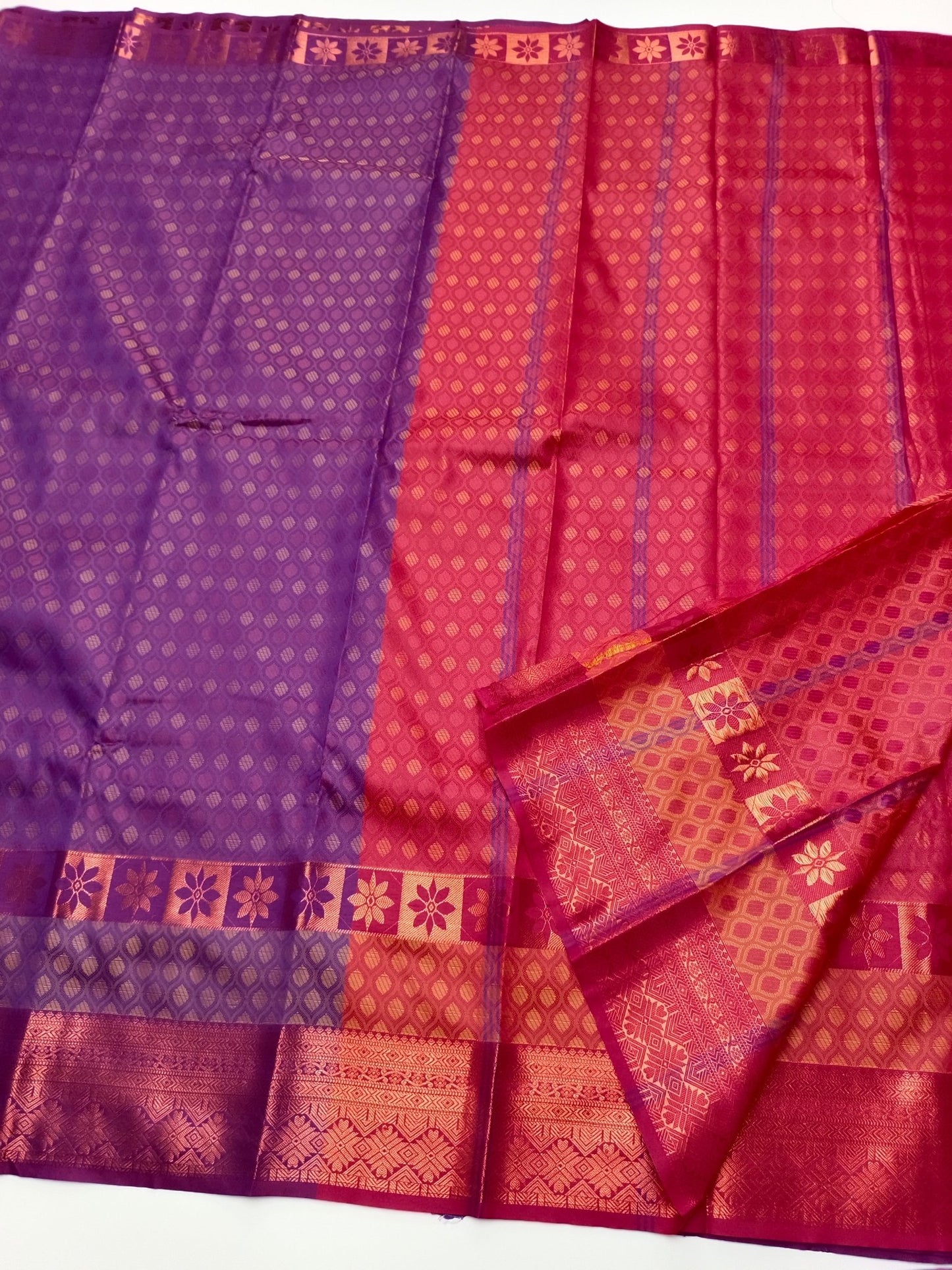 ART SILK EMBOSE SAREE - B S CHANNABASAPPA & SONS