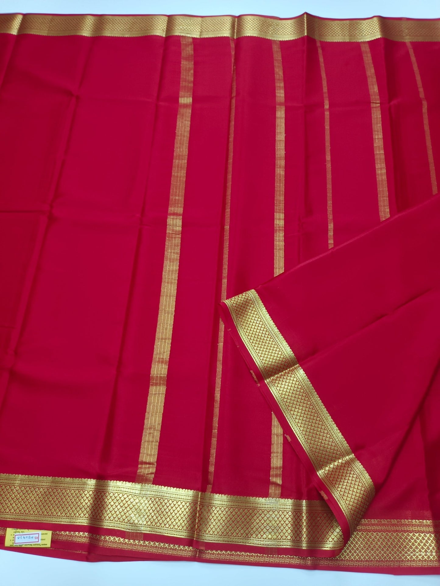 PURE CREPE SILK SAREE - B S CHANNABASAPPA & SONS
