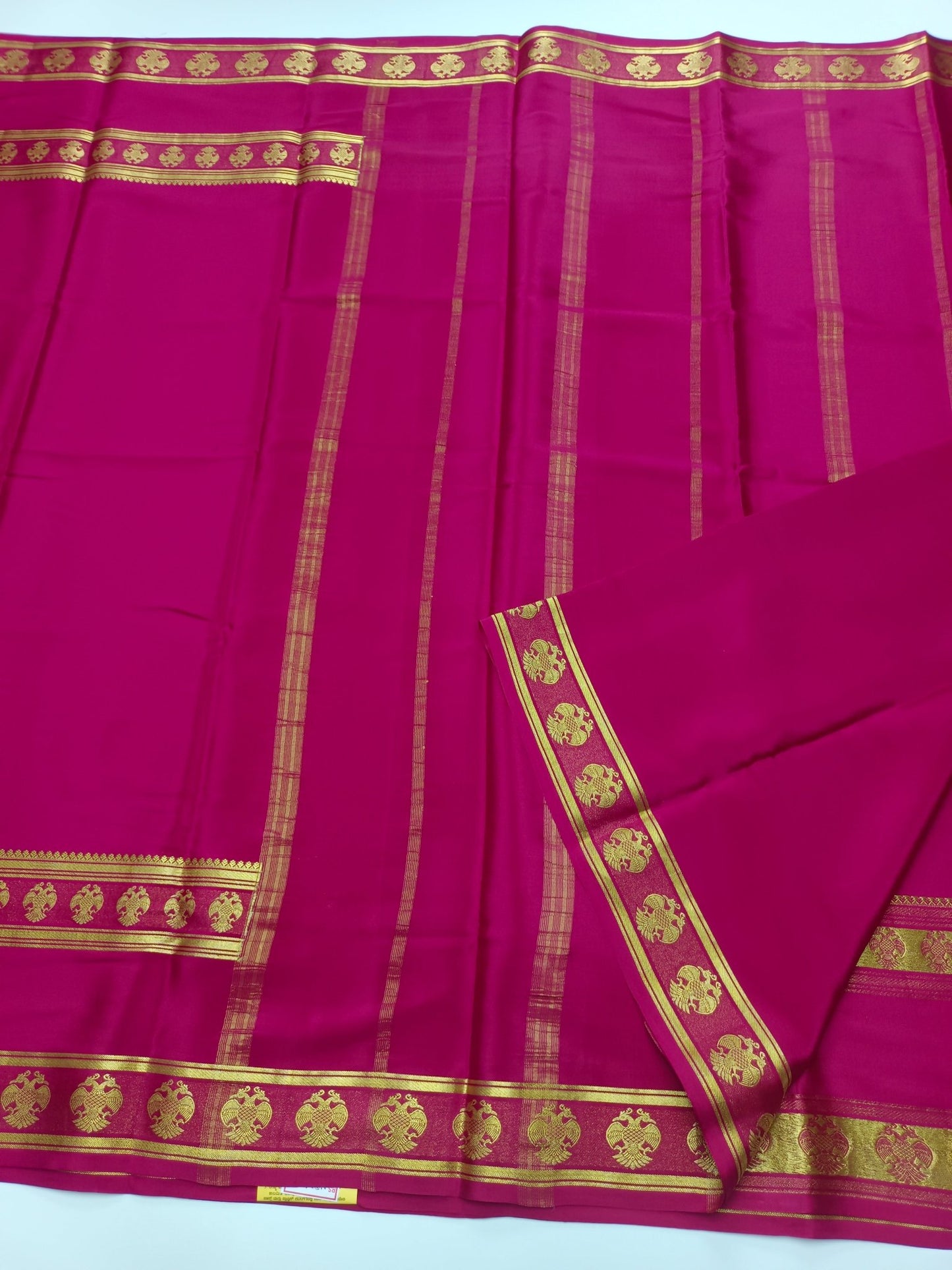 PURE CREPE SILK SAREE - B S CHANNABASAPPA & SONS
