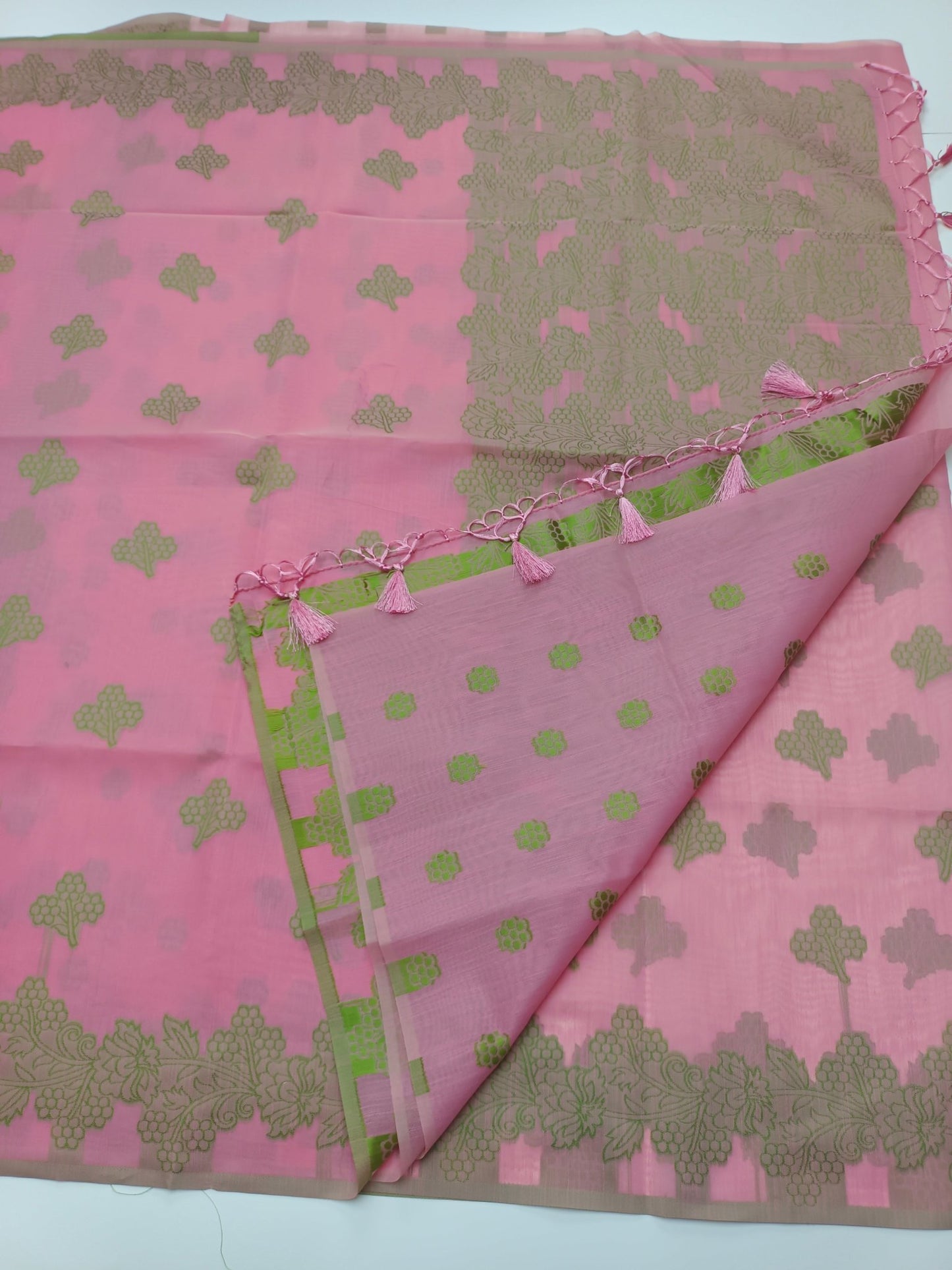FANCY RAW SILK SAREE - B S CHANNABASAPPA & SONS