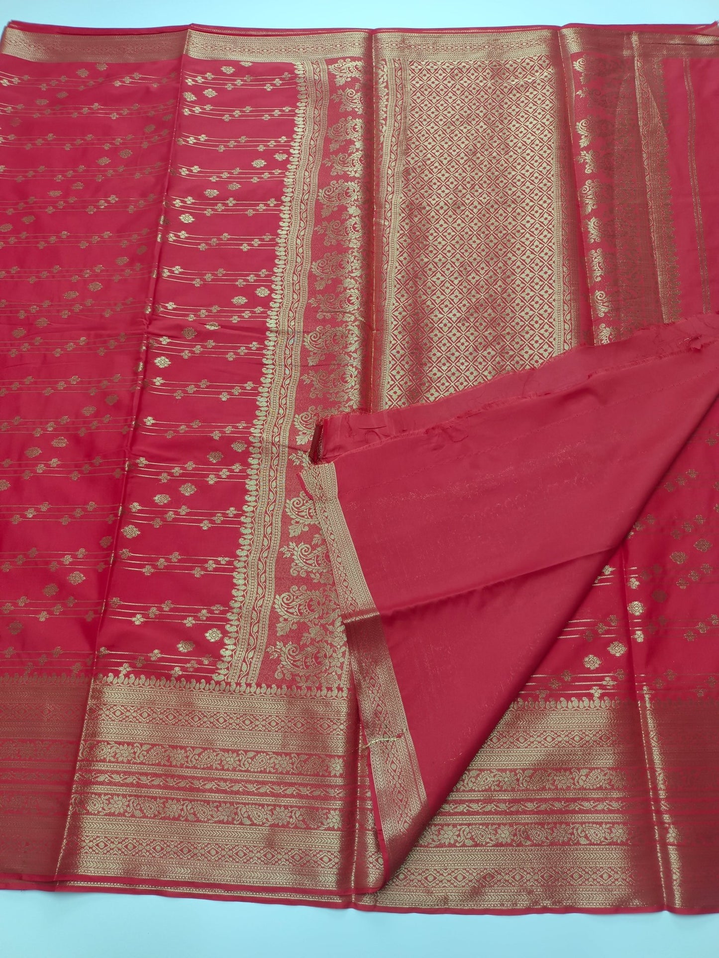 SEMI CREPE SILK SAREE - B S CHANNABASAPPA & SONS