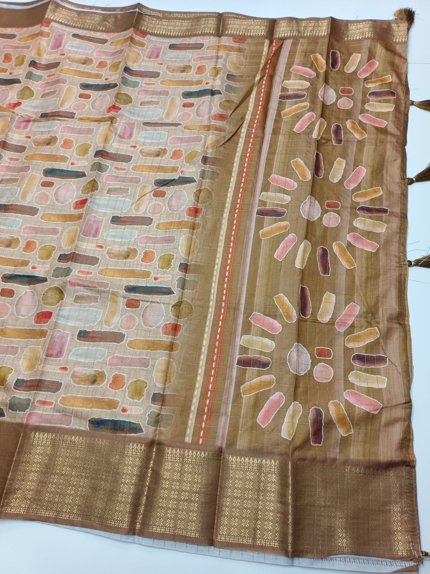 FANCY DOLA SILK SAREE - B S CHANNABASAPPA & SONS