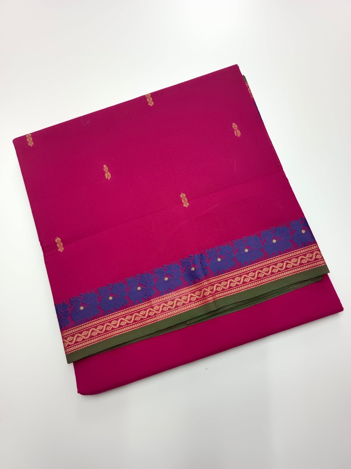 HANDLOOM BASED COTTON SAREE - B S CHANNABASAPPA & SONS