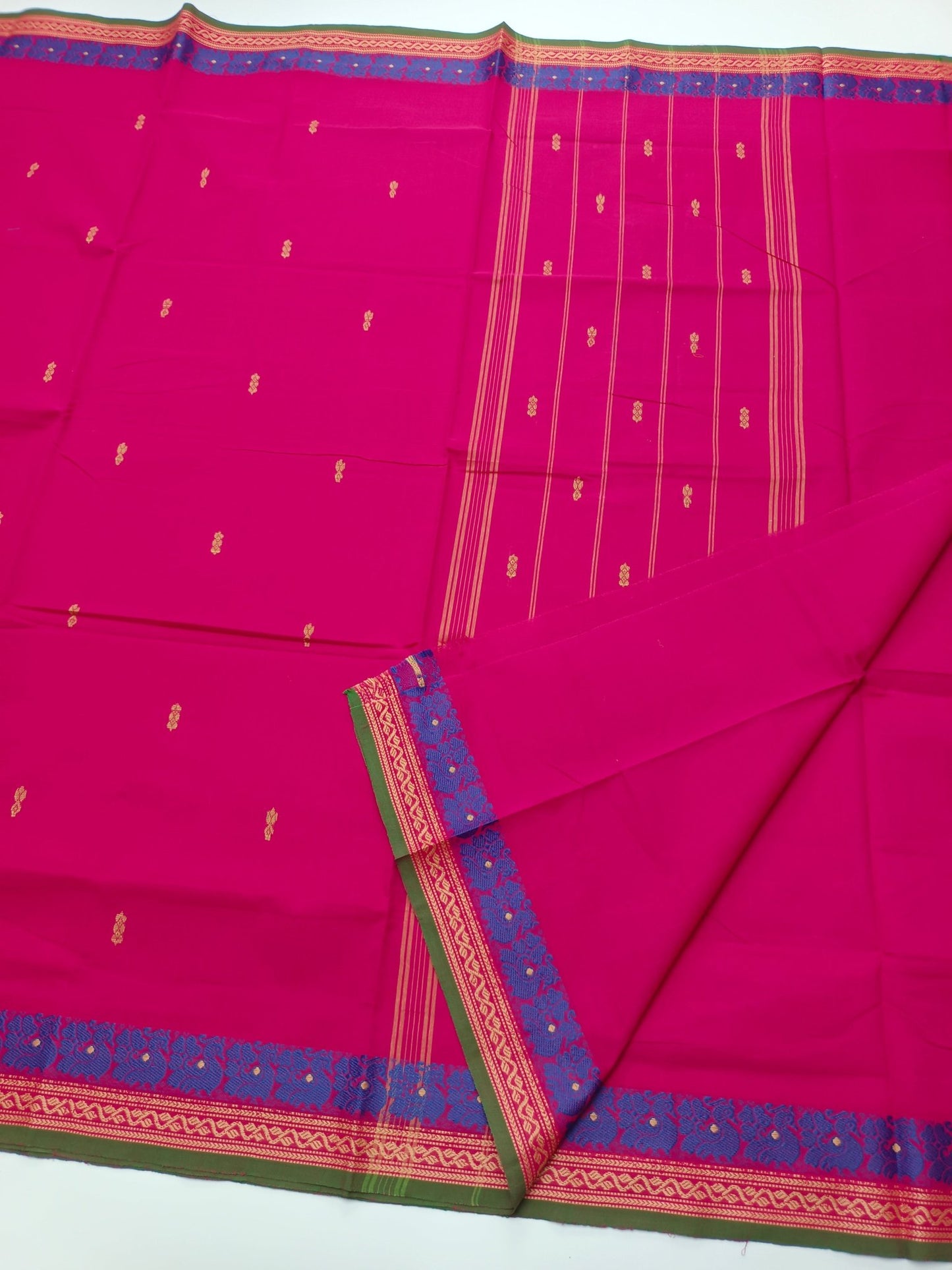 HANDLOOM BASED COTTON SAREE - B S CHANNABASAPPA & SONS