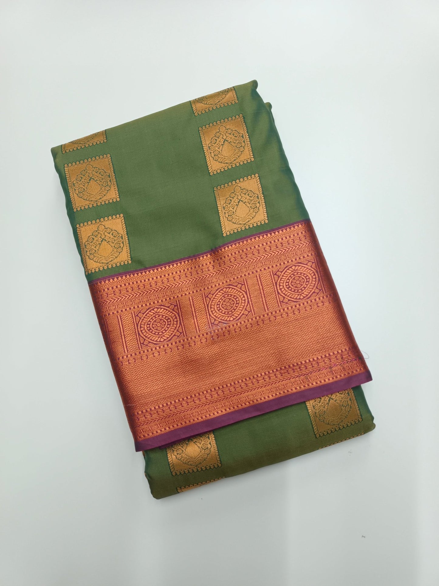 ART SILK 9 YARD SAREE - B S CHANNABASAPPA & SONS
