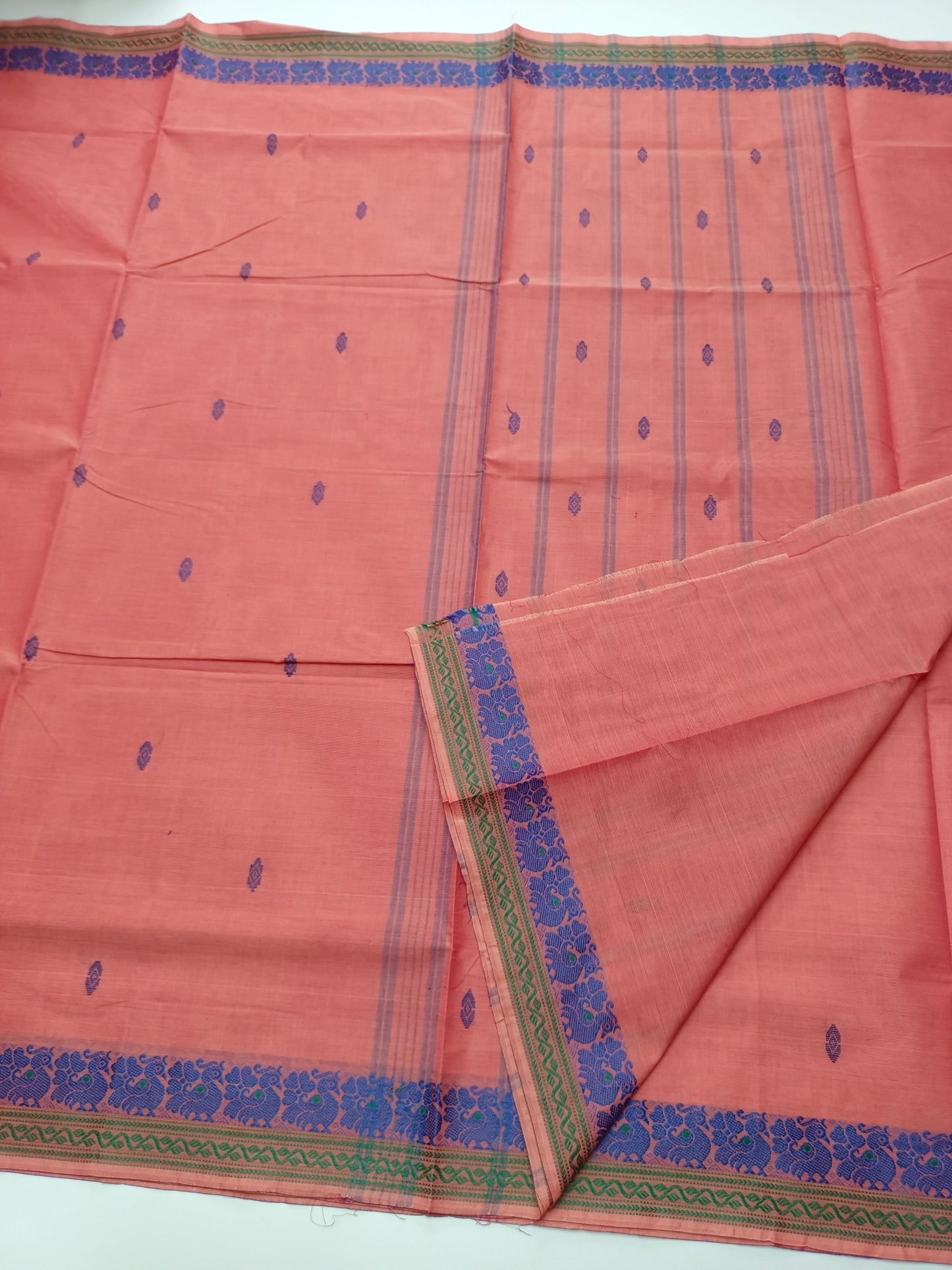 HANDLOOM BASED COTTON SAREE - B S CHANNABASAPPA & SONS