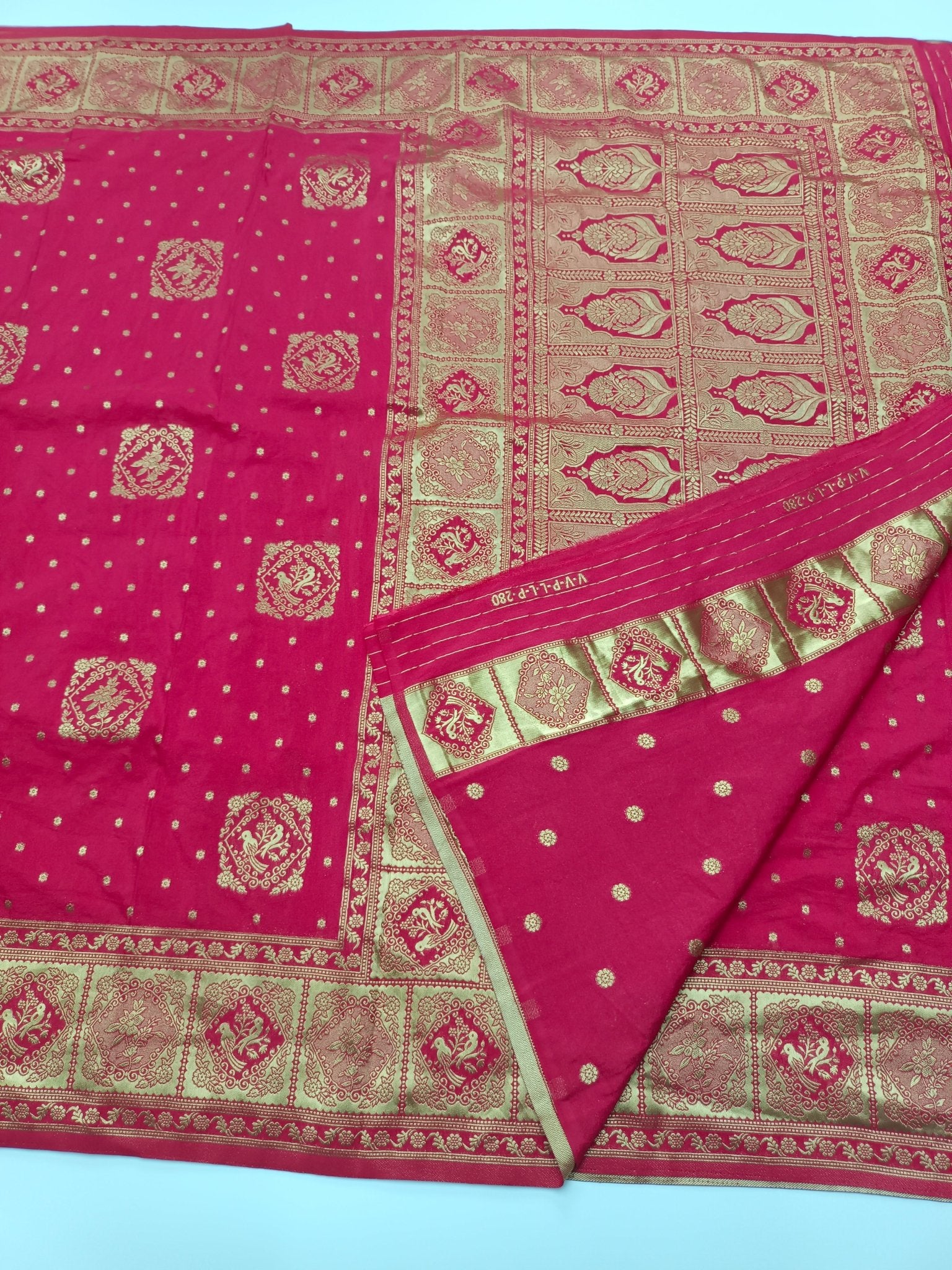 ART CREPE SAREE - B S CHANNABASAPPA & SONS