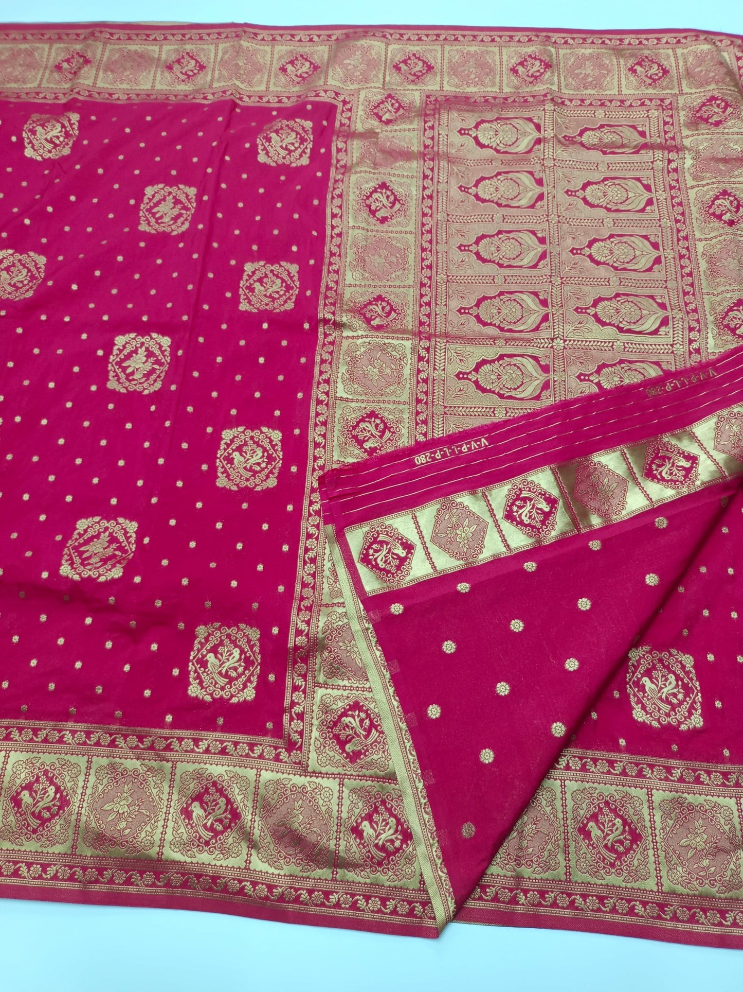 ART CREPE SAREE - B S CHANNABASAPPA & SONS