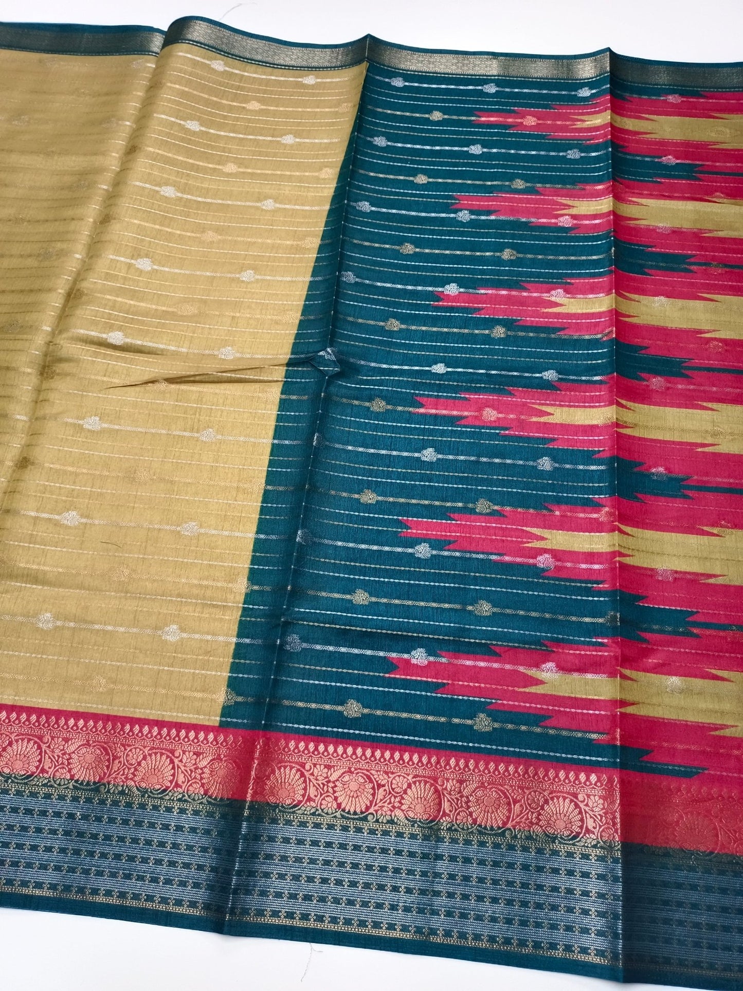 FANCY DOLA SILK SAREE - B S CHANNABASAPPA & SONS