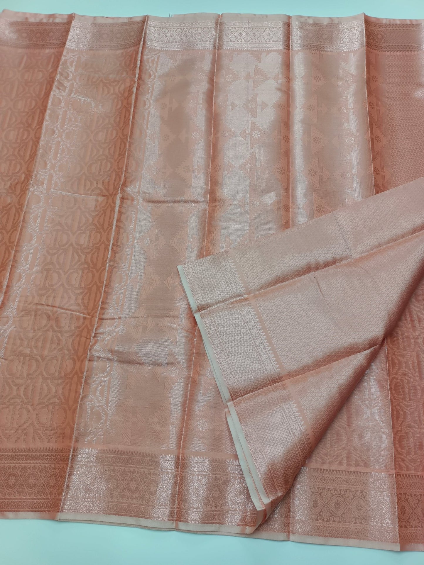 FANCY BROCADE SILK SAREE - B S CHANNABASAPPA & SONS