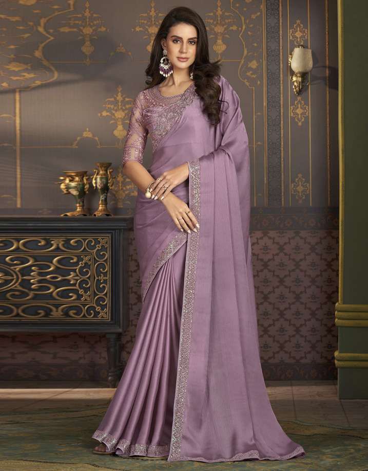 FANCY PARTY WEAR SAREE - B S CHANNABASAPPA & SONS