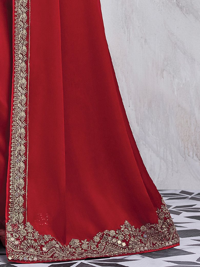 FANCY PARTY WEAR SAREE - B S CHANNABASAPPA & SONS