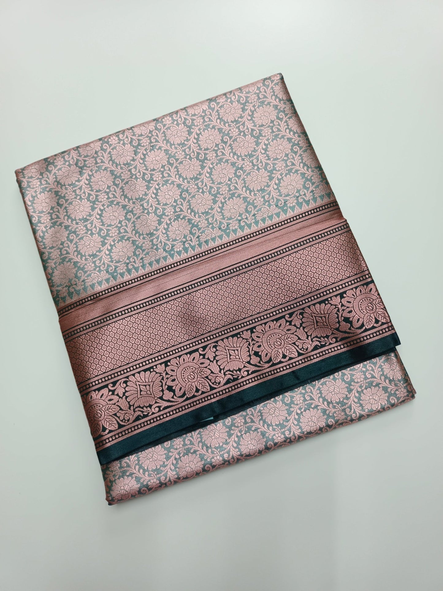FANCY BROCADE SAREE - B S CHANNABASAPPA & SONS