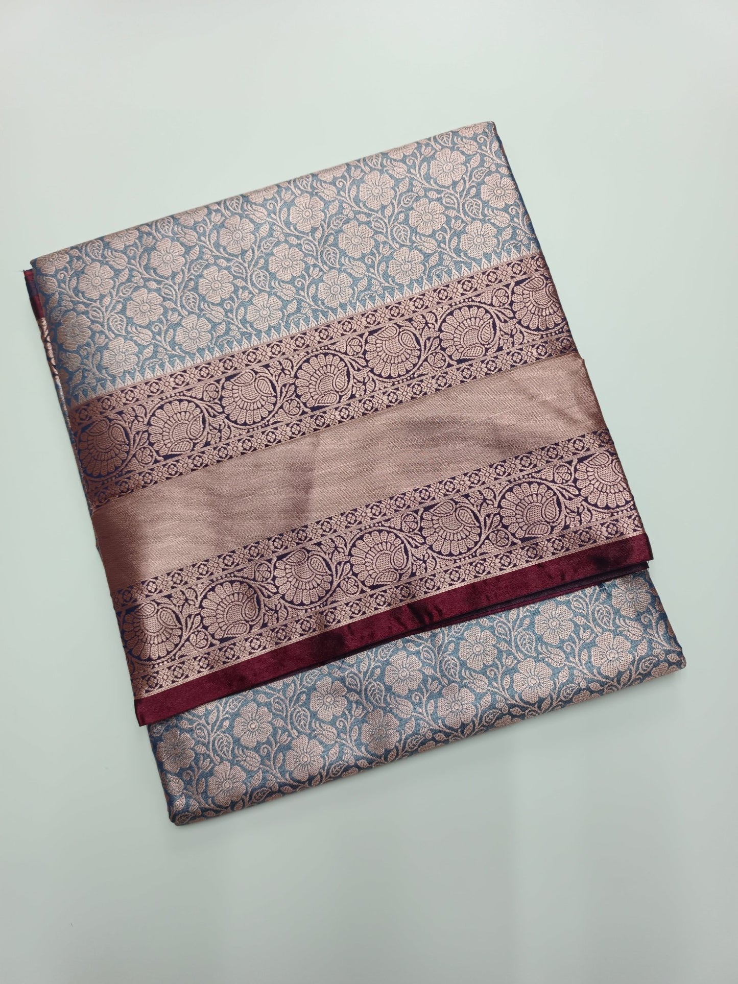 FANCY BROCADE SAREE - B S CHANNABASAPPA & SONS
