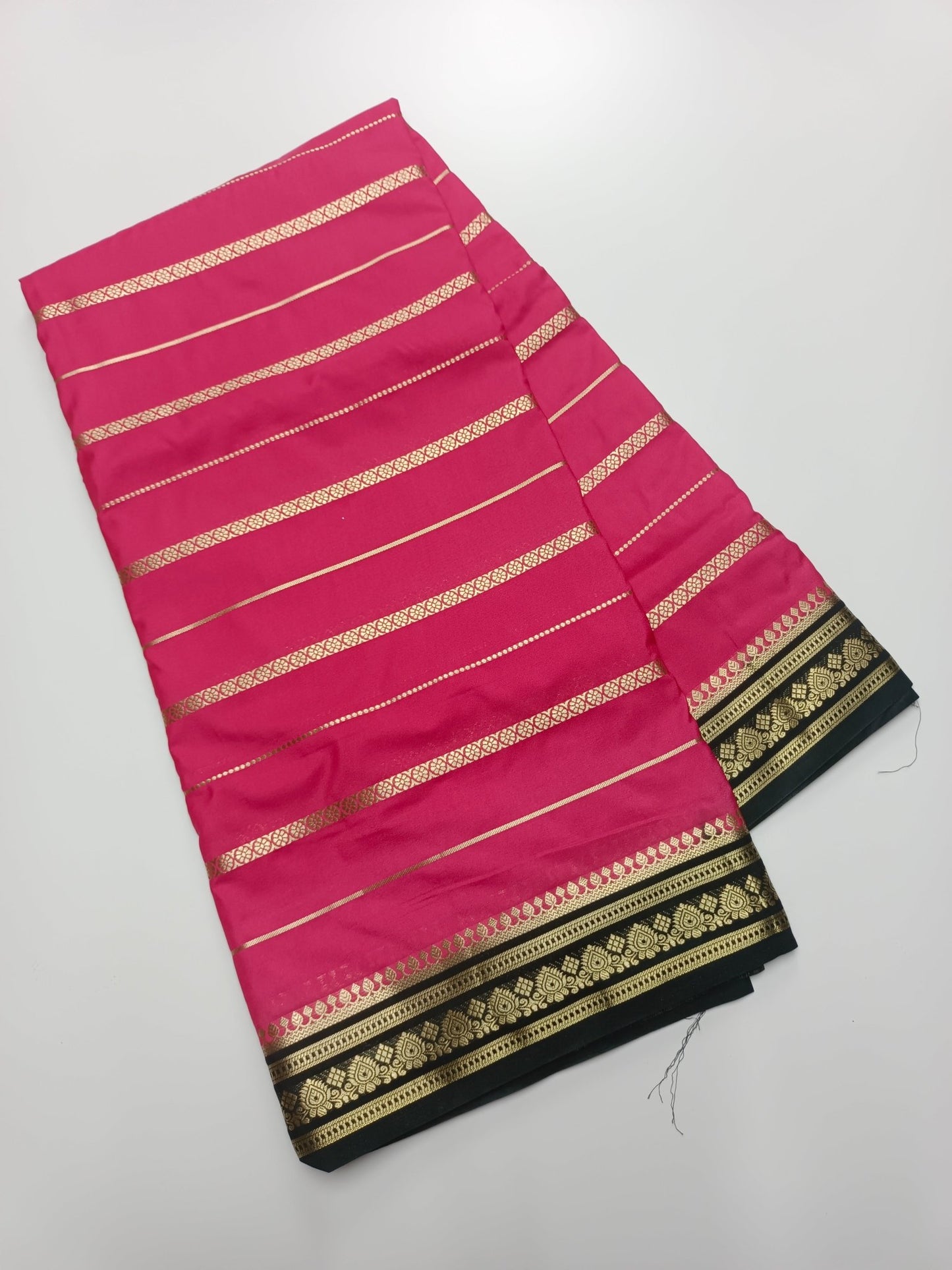 SEMI CREPE SILK SAREE - B S CHANNABASAPPA & SONS