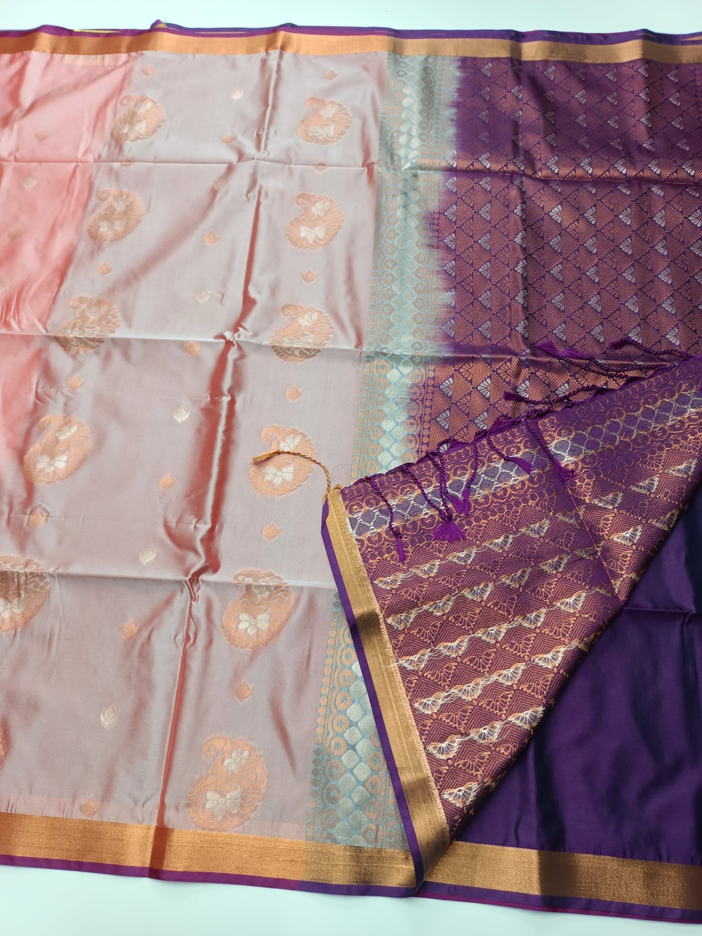 SEMI SOFT ART SILK SAREE - B S CHANNABASAPPA & SONS