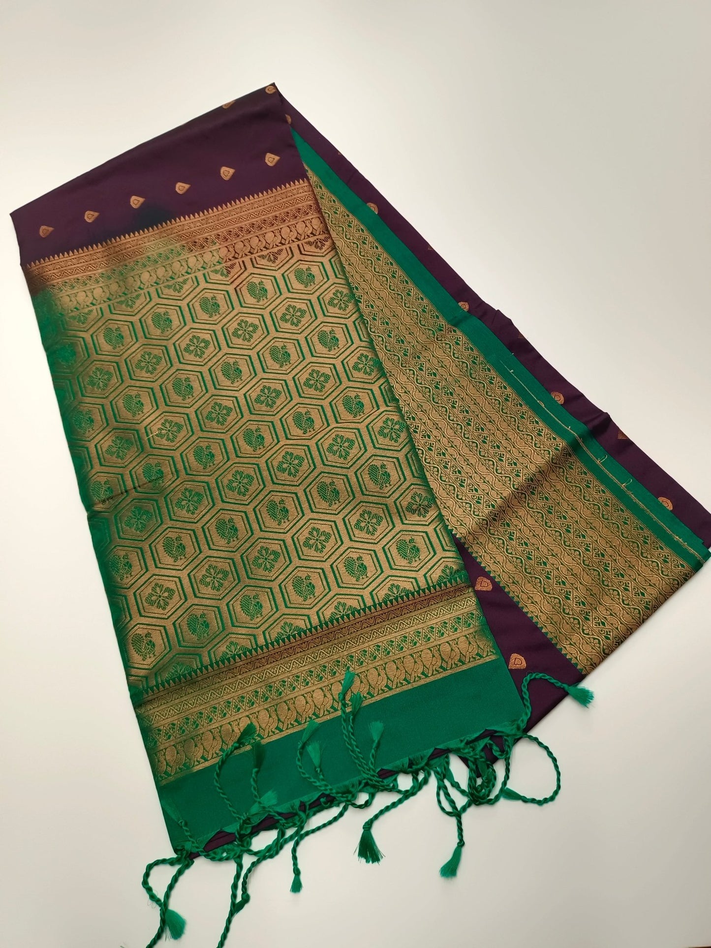SEMI SOFT ART SILK SAREE - B S CHANNABASAPPA & SONS