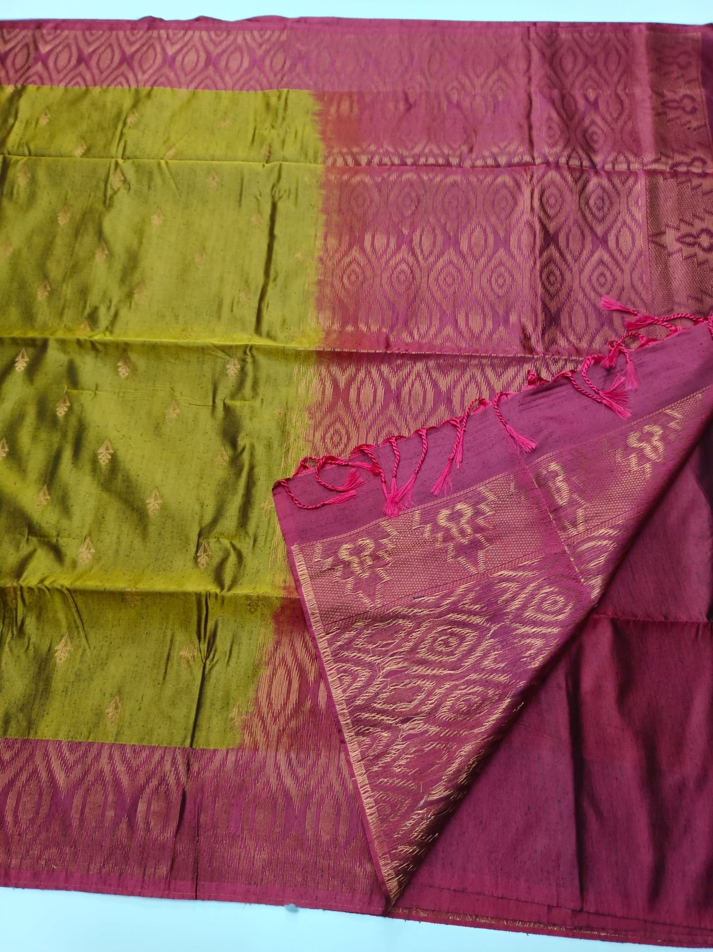 SEMI SOFT ART SILK SAREE - B S CHANNABASAPPA & SONS