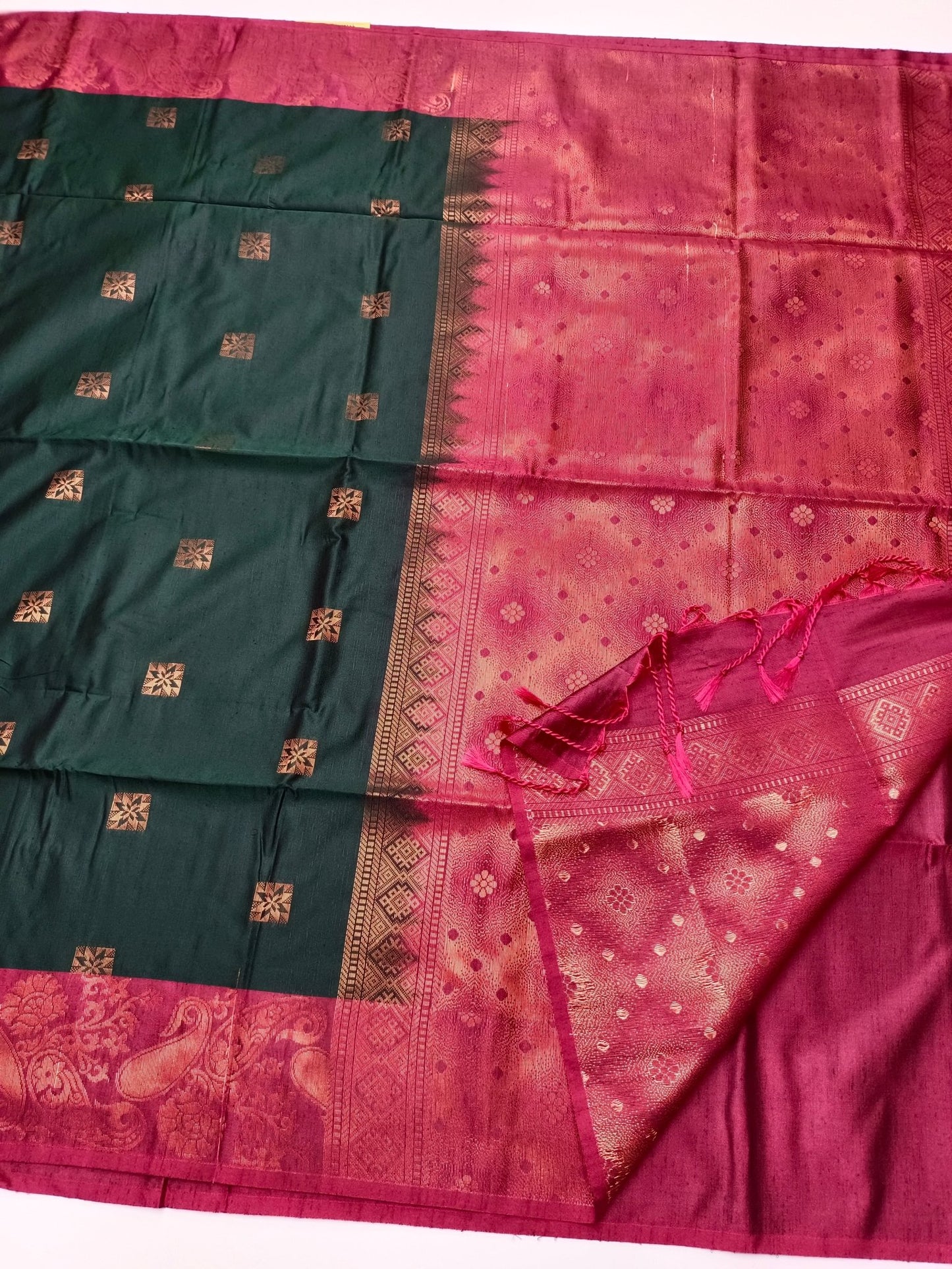 SEMI SOFT ART SILK SAREE - B S CHANNABASAPPA & SONS