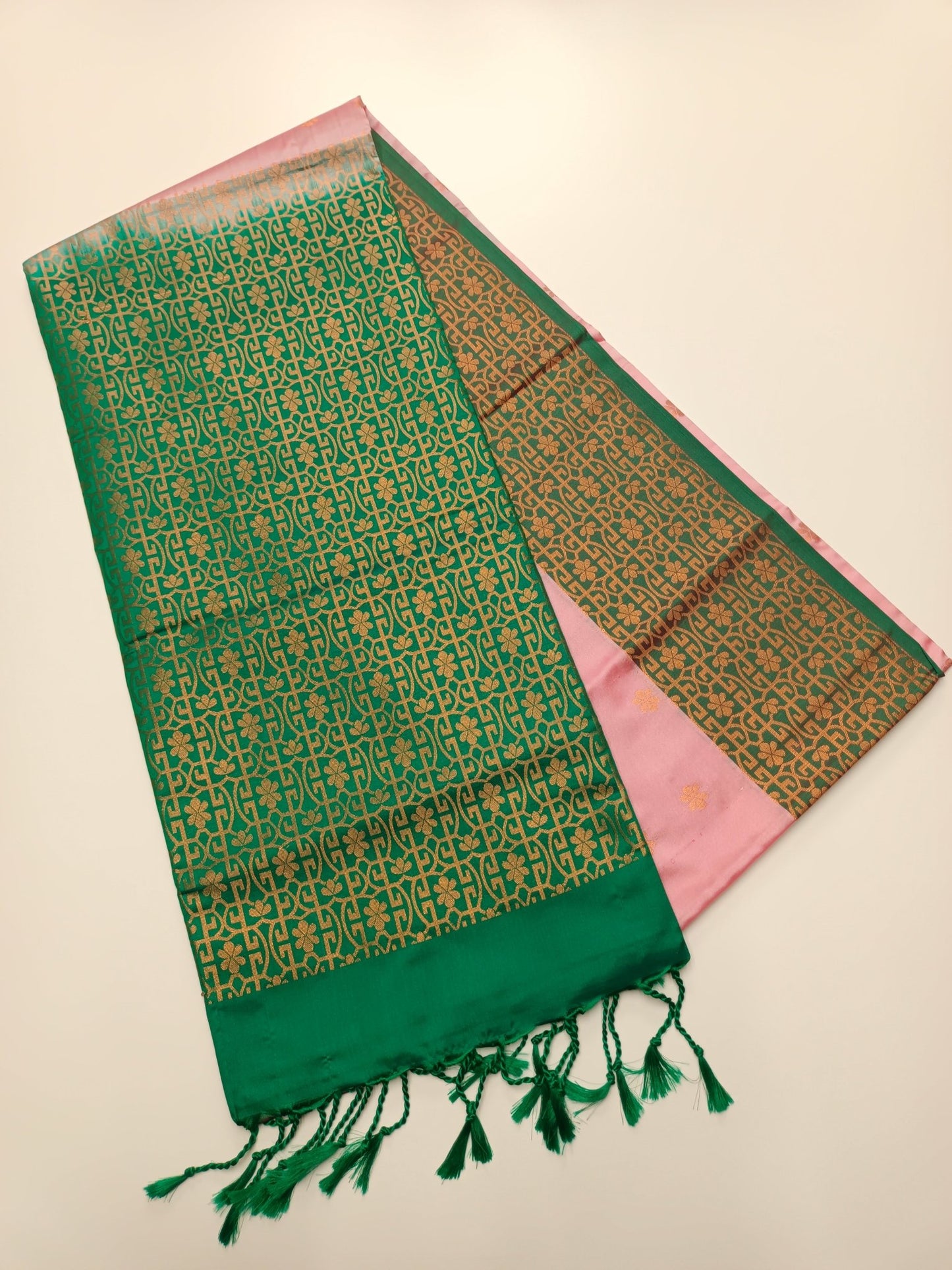 SEMI SOFT ART SILK SAREE - B S CHANNABASAPPA & SONS