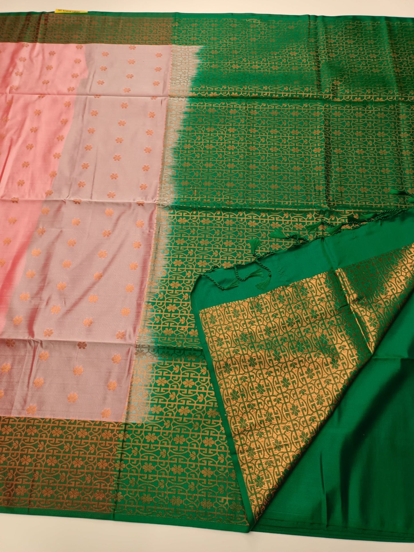 SEMI SOFT ART SILK SAREE - B S CHANNABASAPPA & SONS