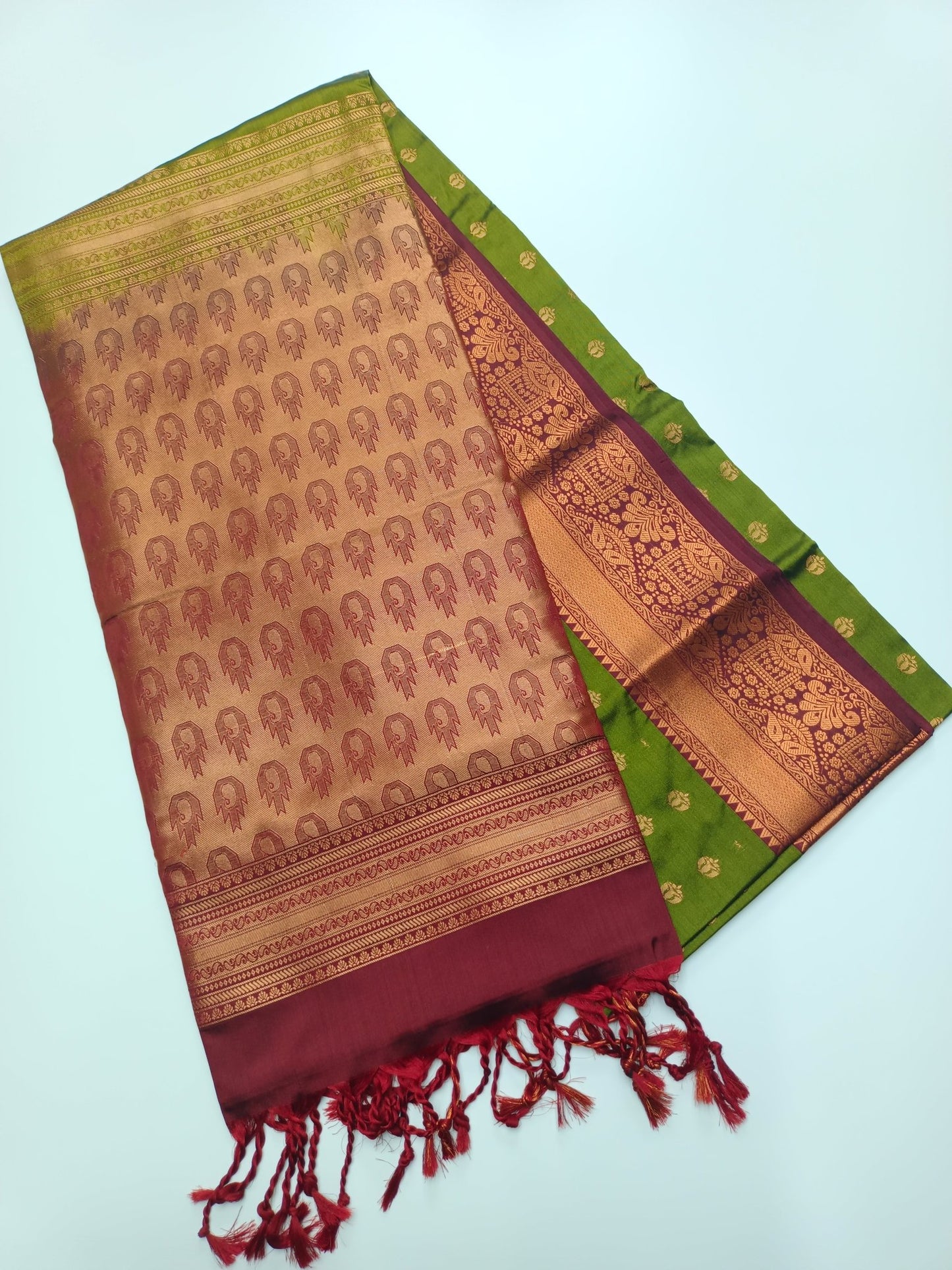 SEMI SOFT ART SILK SAREE - B S CHANNABASAPPA & SONS