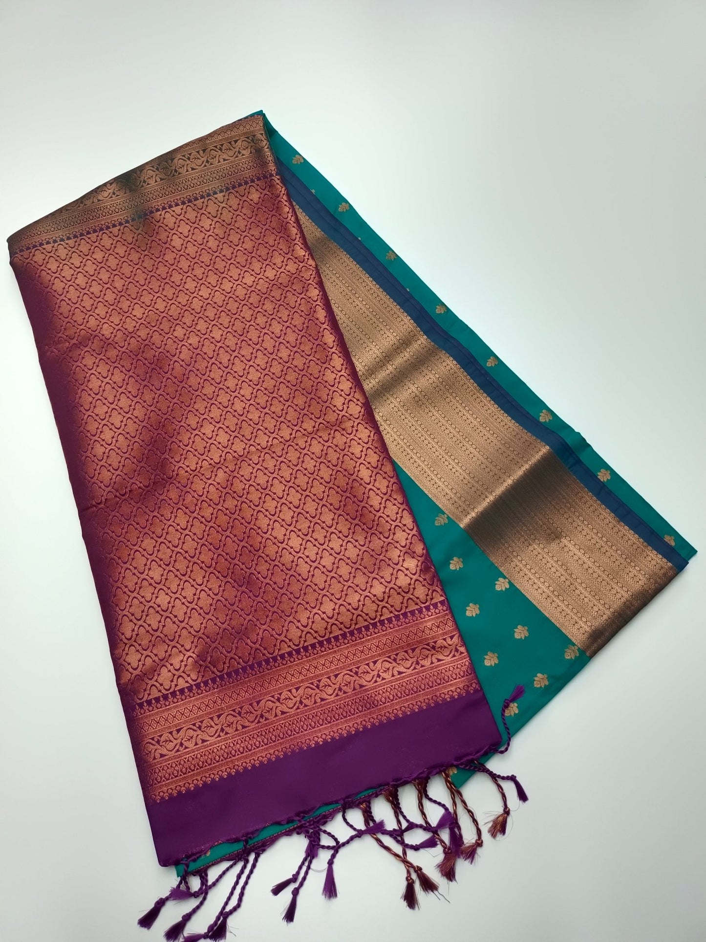 SEMI SOFT ART SILK SAREE - B S CHANNABASAPPA & SONS