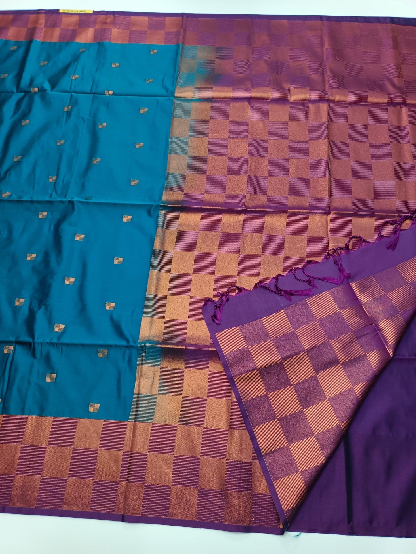 SEMI SOFT ART SILK SAREE - B S CHANNABASAPPA & SONS