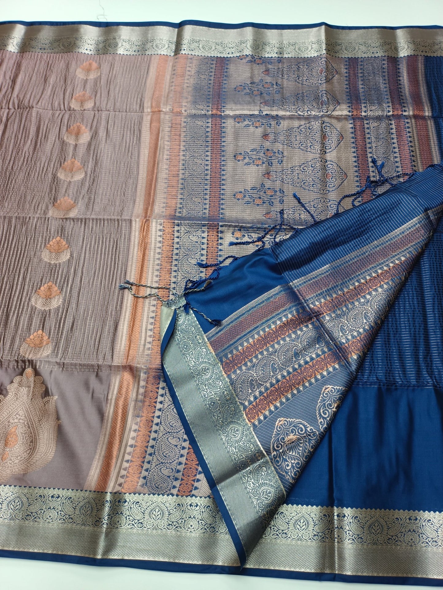 SEMI SOFT ART SILK SAREE - B S CHANNABASAPPA & SONS