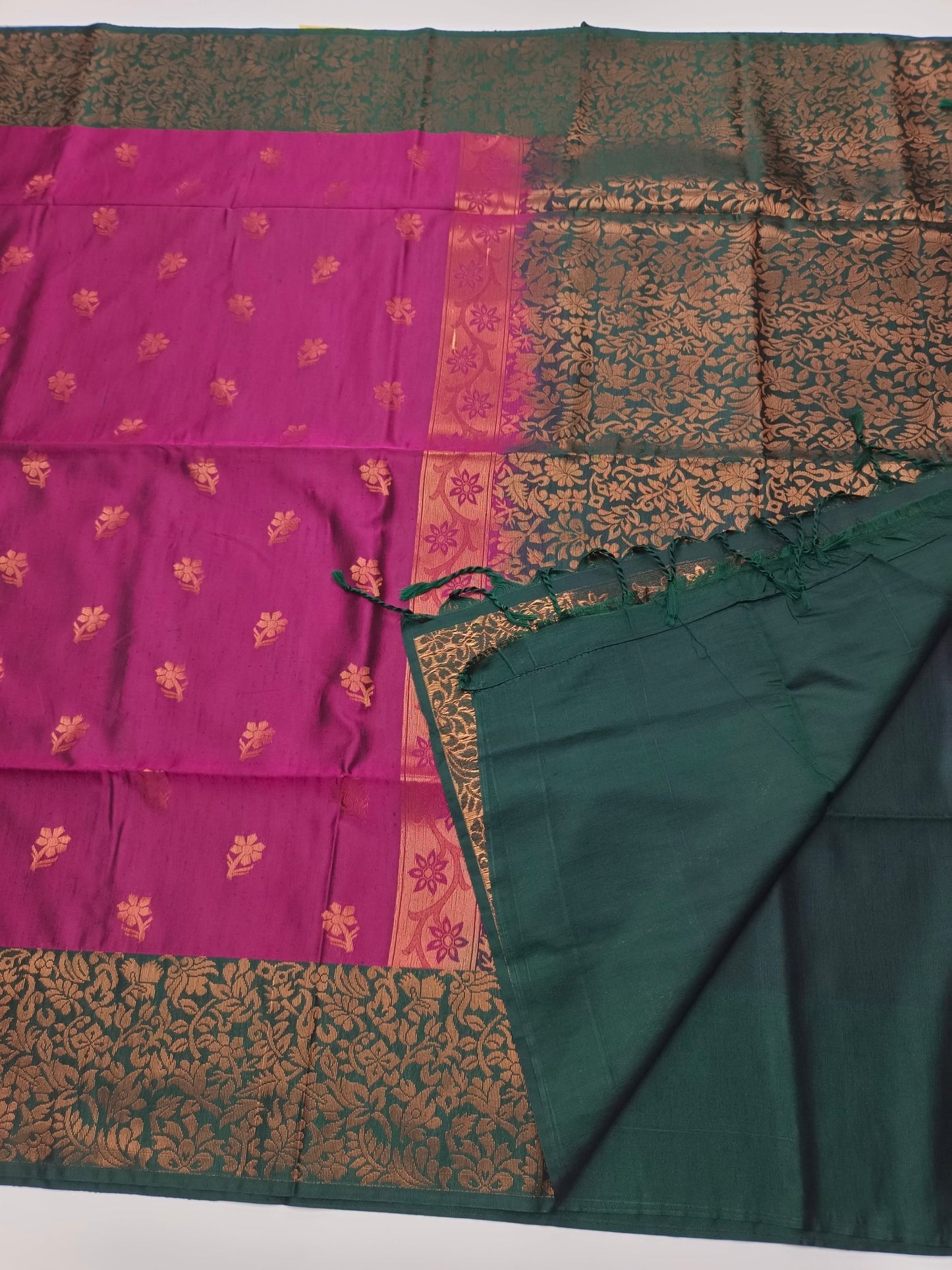 SEMI SOFT ART SILK SAREE - B S CHANNABASAPPA & SONS