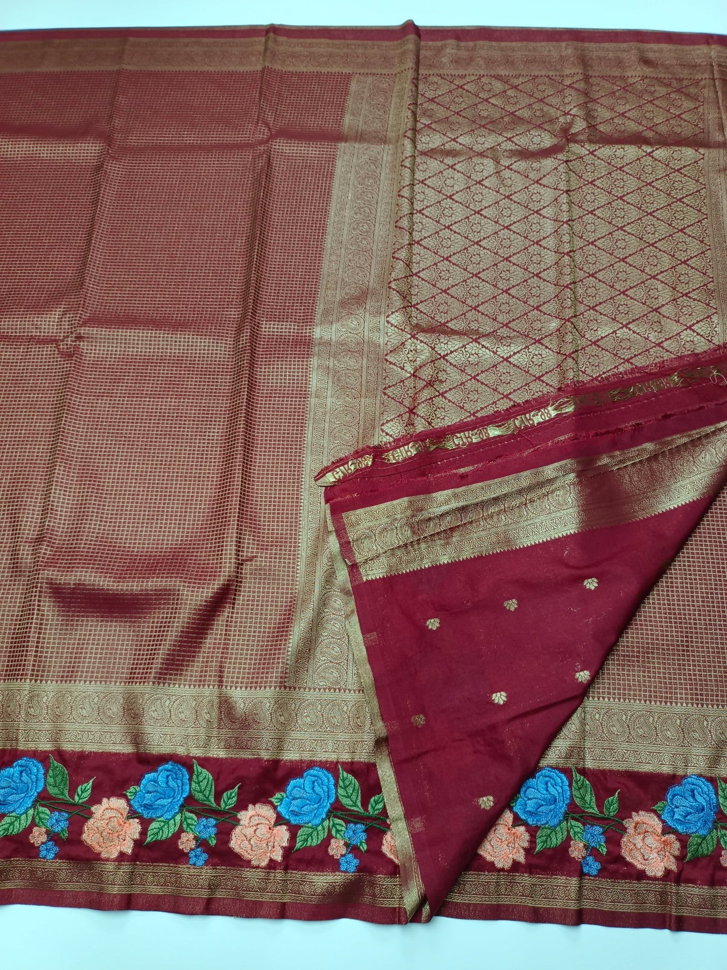 SOFTY BROCADE SAREE - B S CHANNABASAPPA & SONS