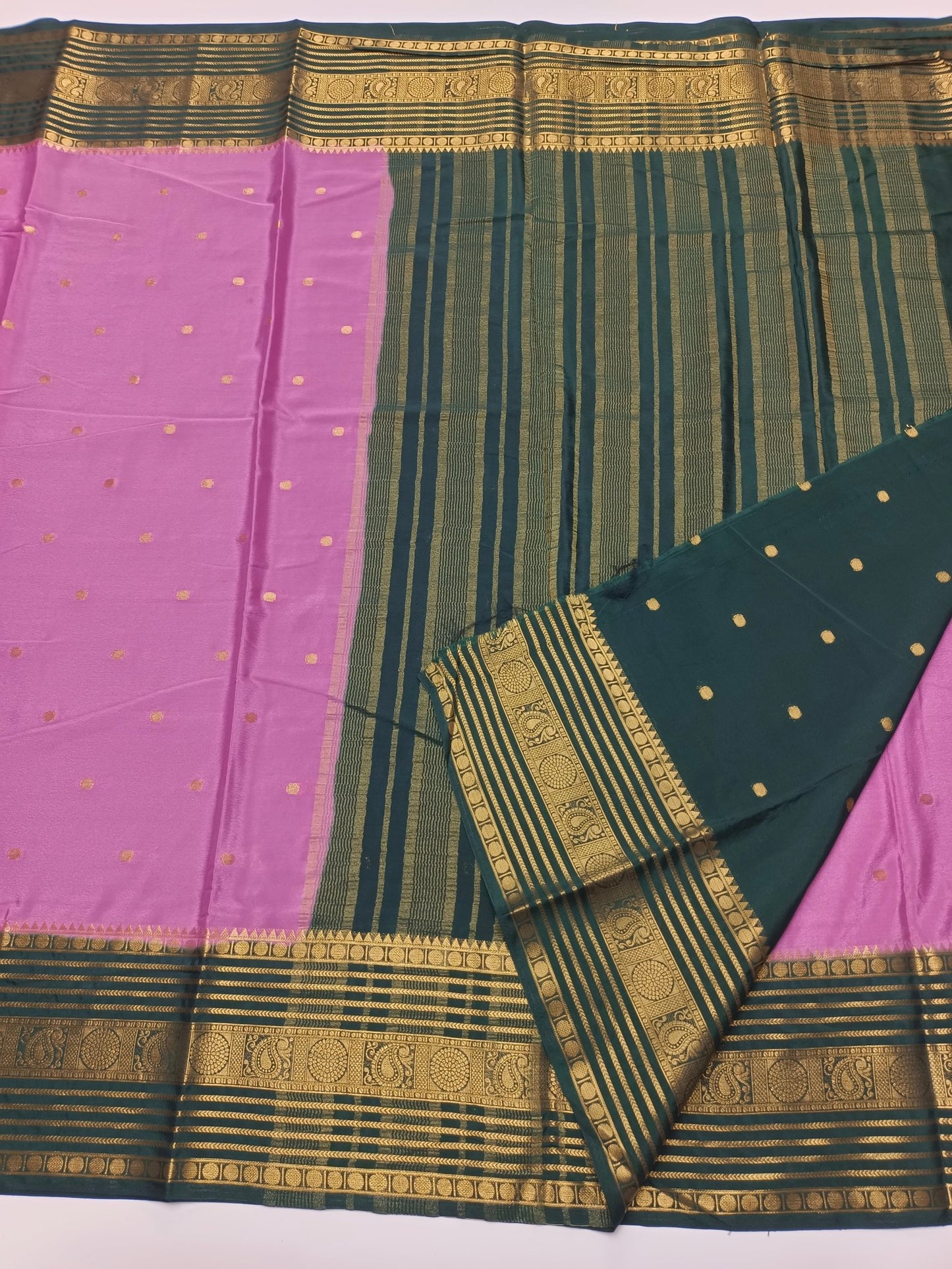 CREPE SILK SAREE - B S CHANNABASAPPA & SONS