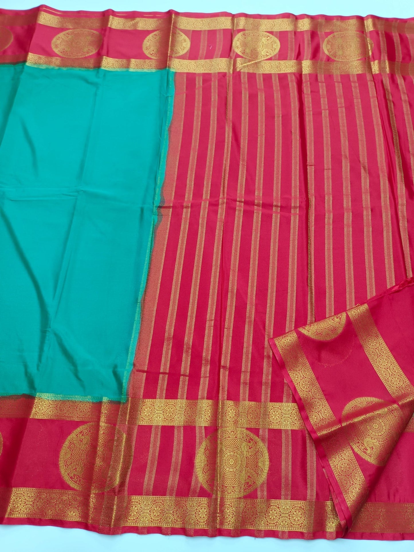 CREPE SILK SAREE - B S CHANNABASAPPA & SONS