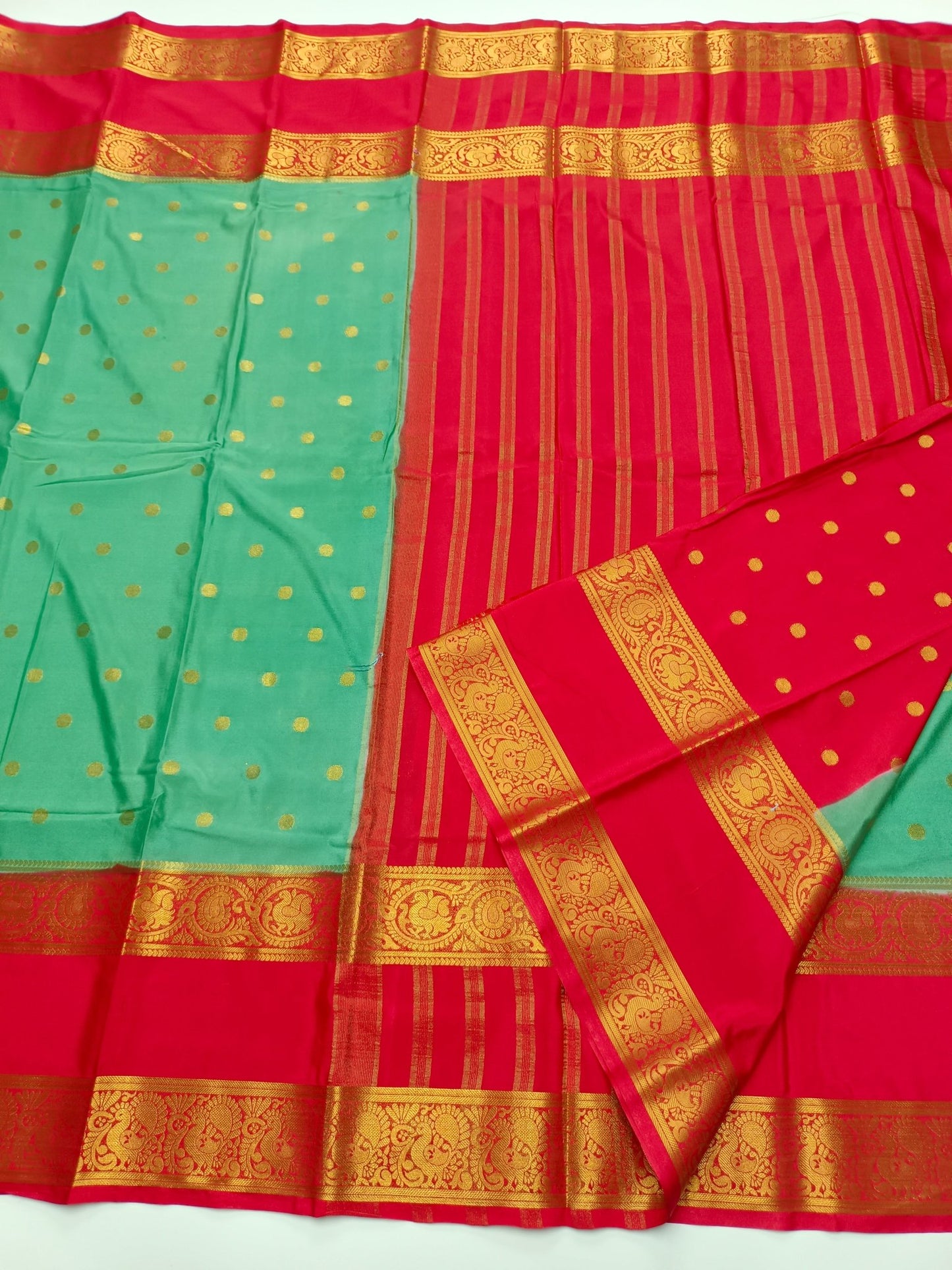 CREPE SILK SAREE - B S CHANNABASAPPA & SONS