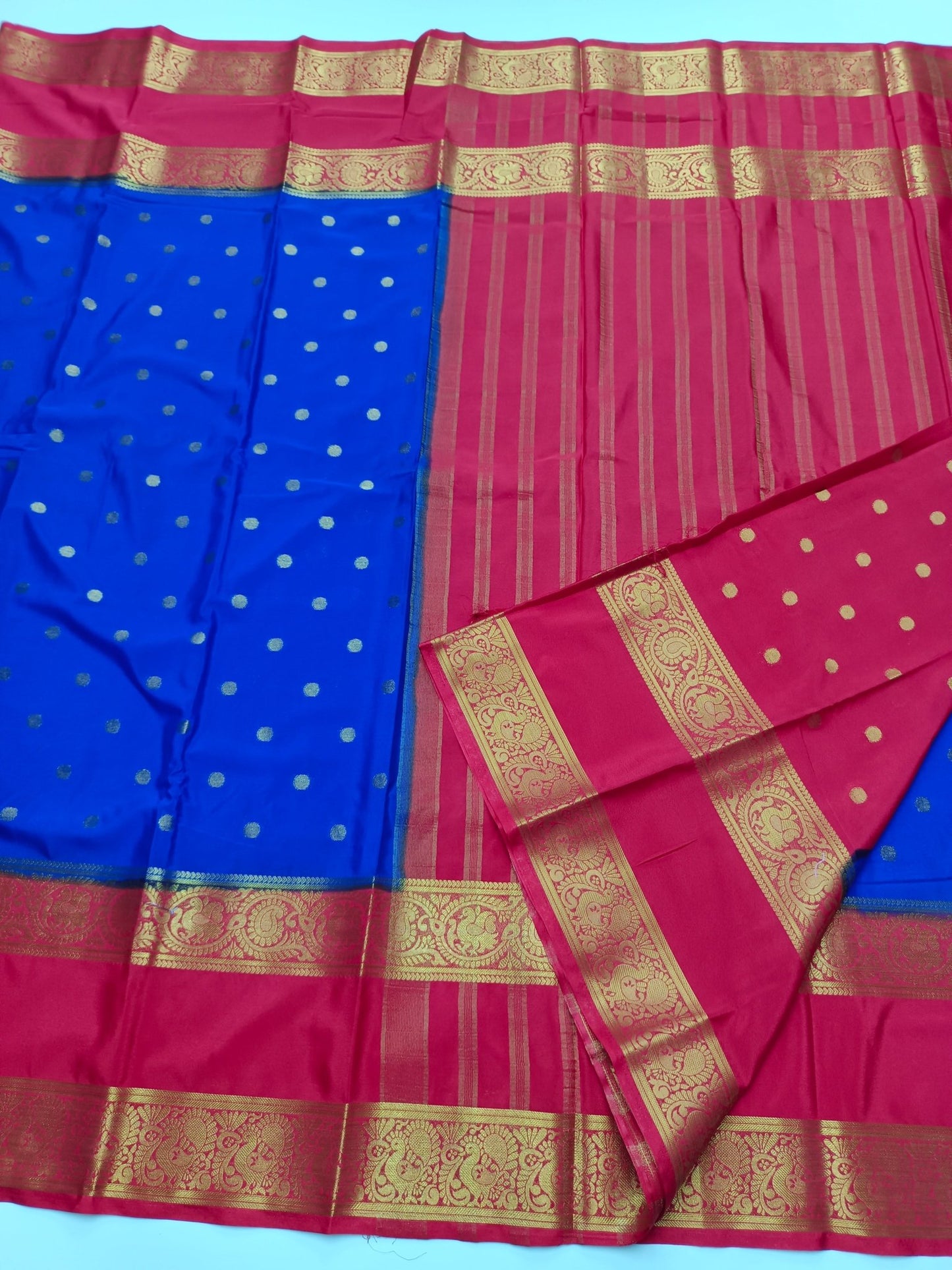 CREPE SILK SAREE - B S CHANNABASAPPA & SONS