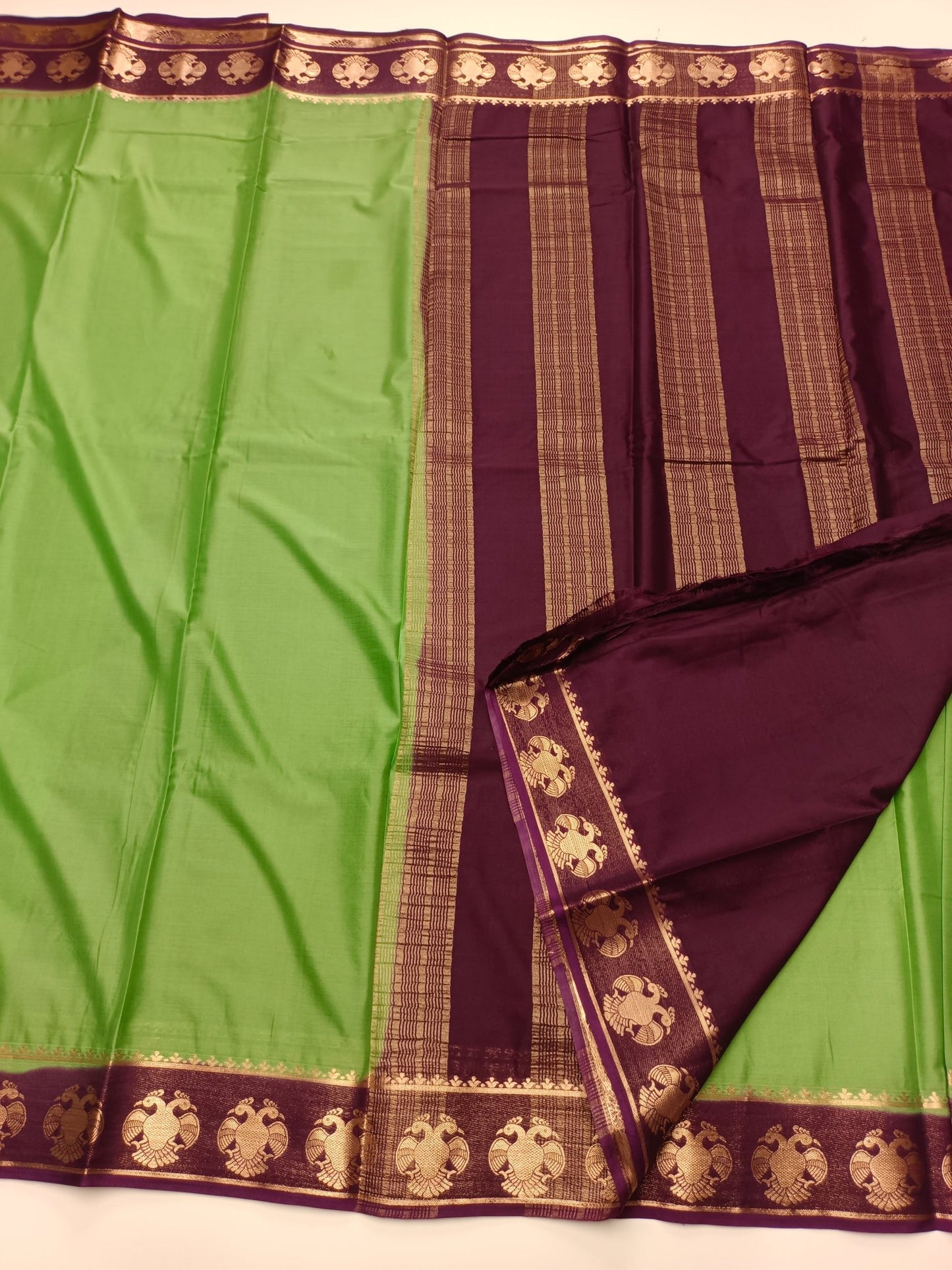CREPE SILK SAREE - B S CHANNABASAPPA & SONS