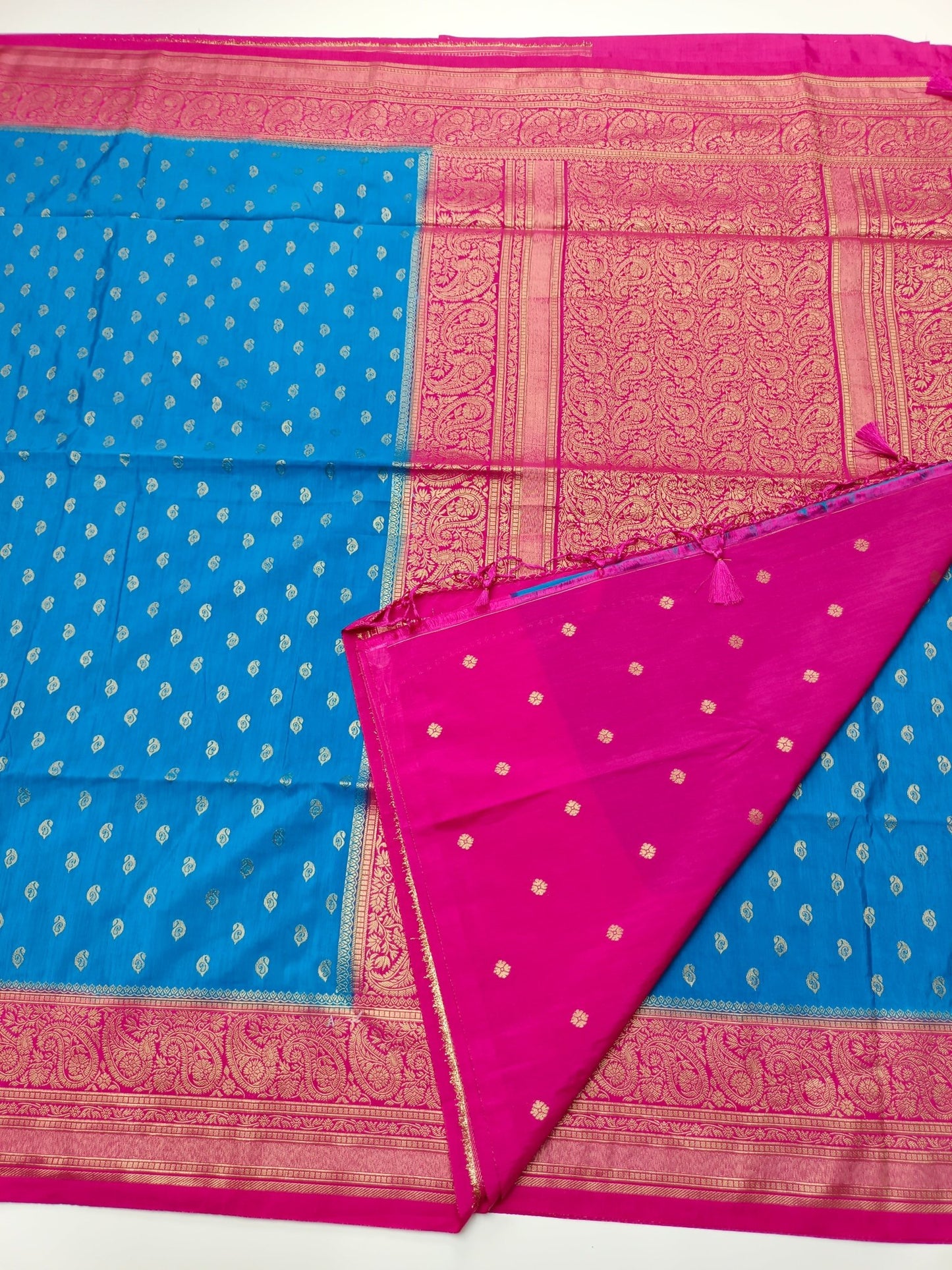 FANCY SOFT SILK SAREE - B S CHANNABASAPPA & SONS