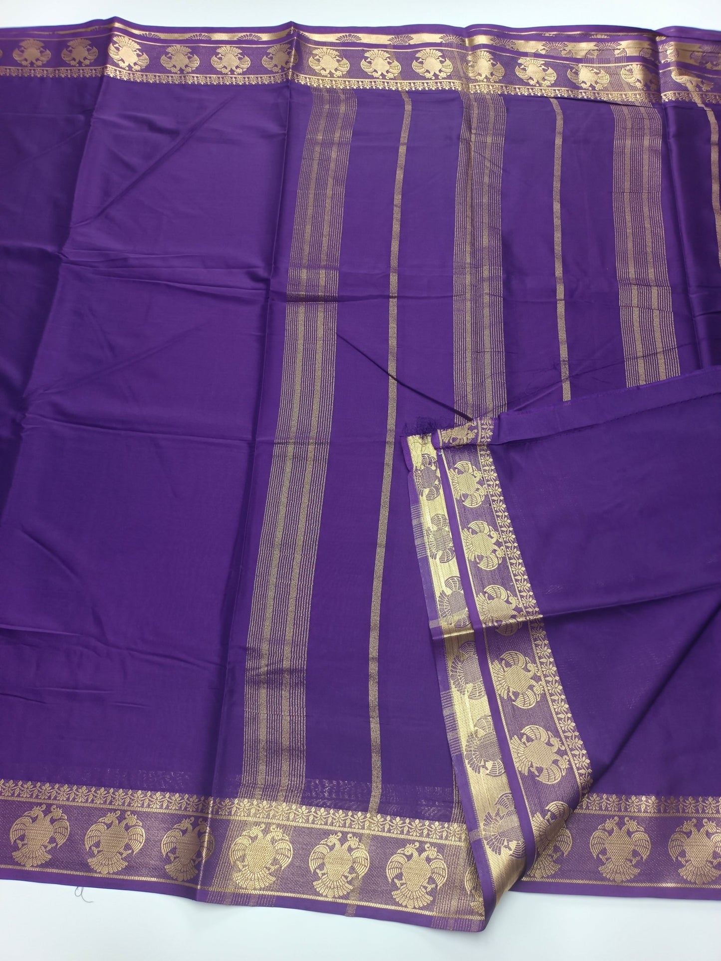 ART CREPE SILK SAREE - B S CHANNABASAPPA & SONS