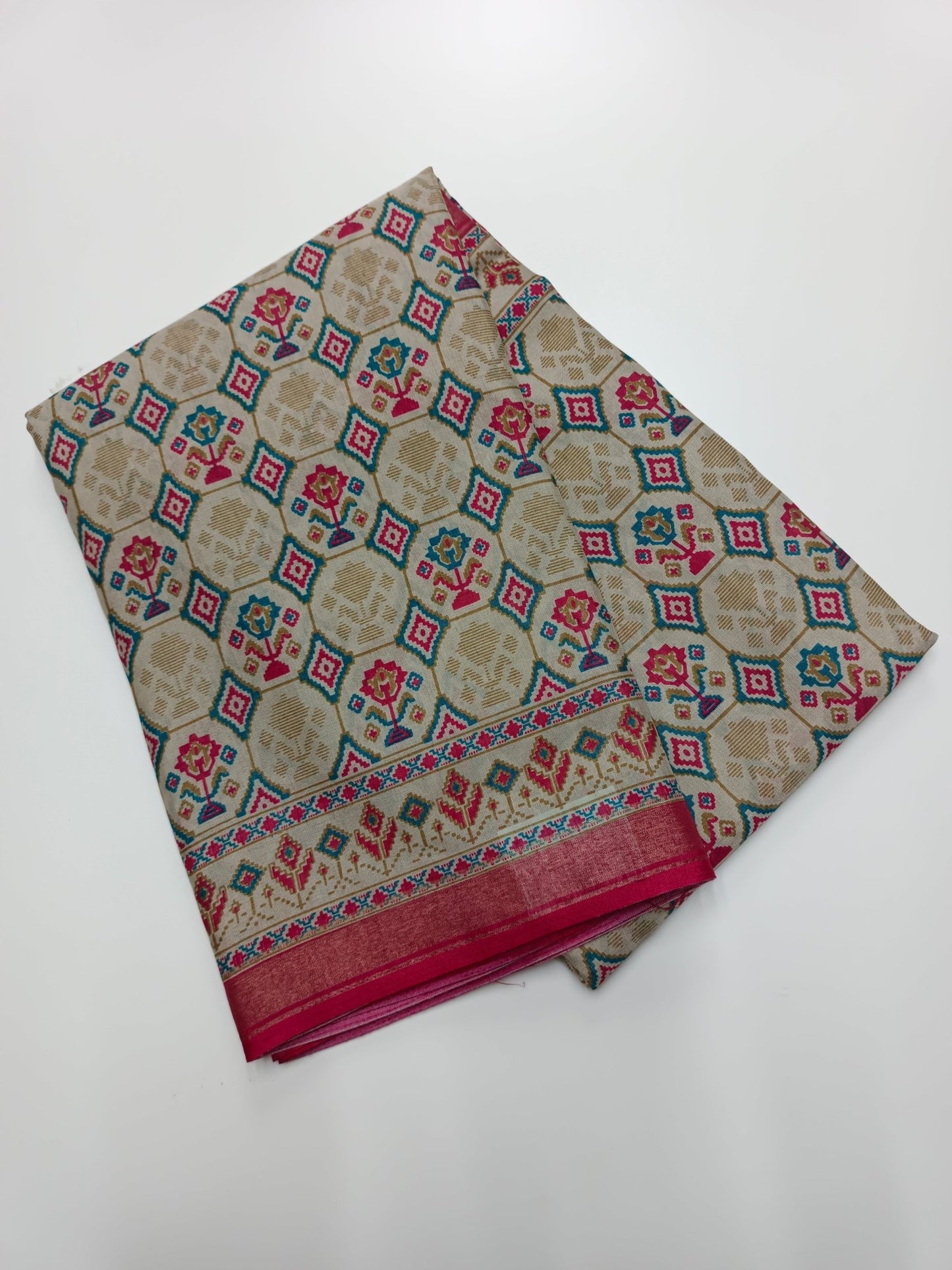FANCY DOLA SILK SAREE - B S CHANNABASAPPA & SONS