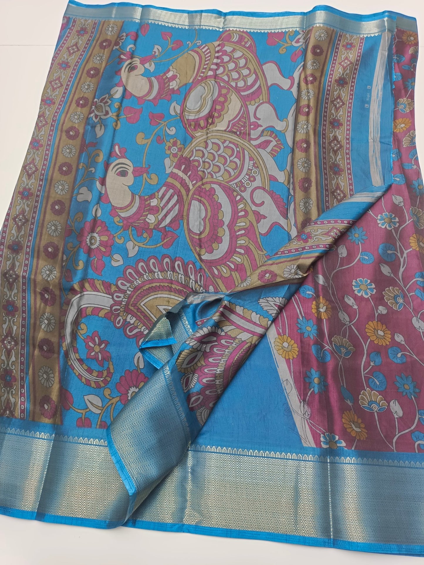 FANCY DOLA SILK SAREE - B S CHANNABASAPPA & SONS