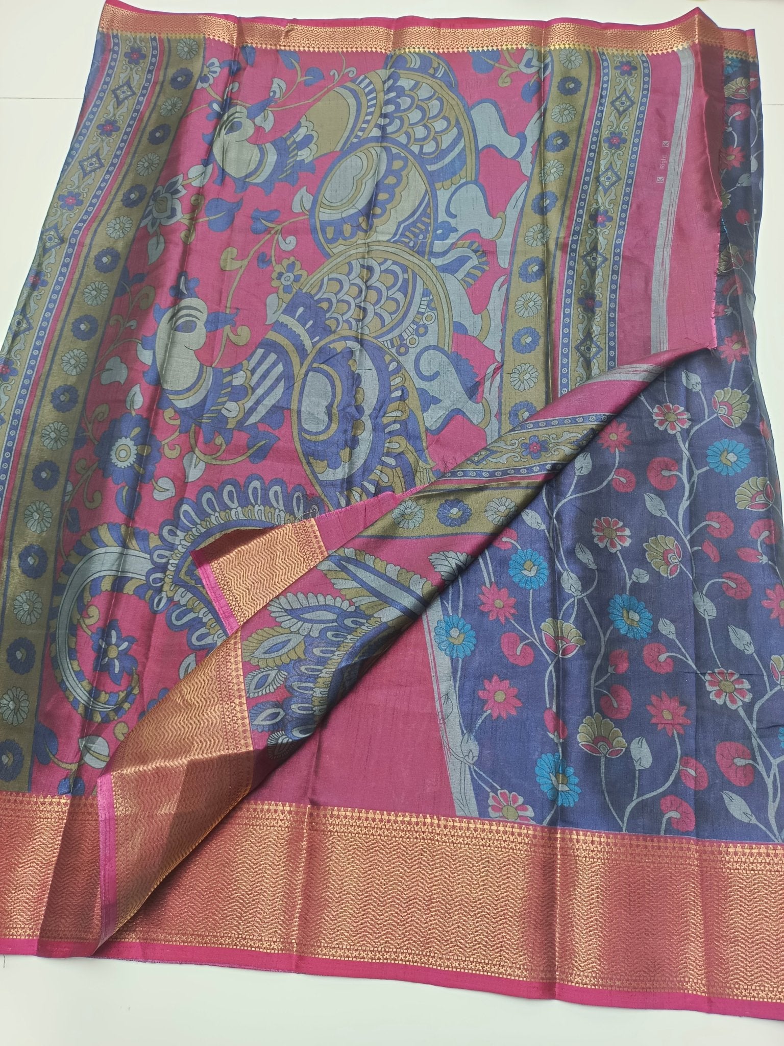 FANCY DOLA SILK SAREE - B S CHANNABASAPPA & SONS