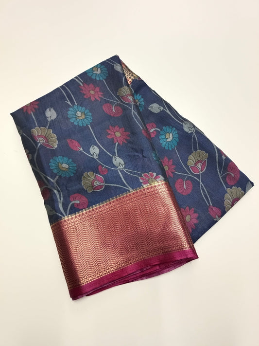 FANCY DOLA SILK SAREE - B S CHANNABASAPPA & SONS
