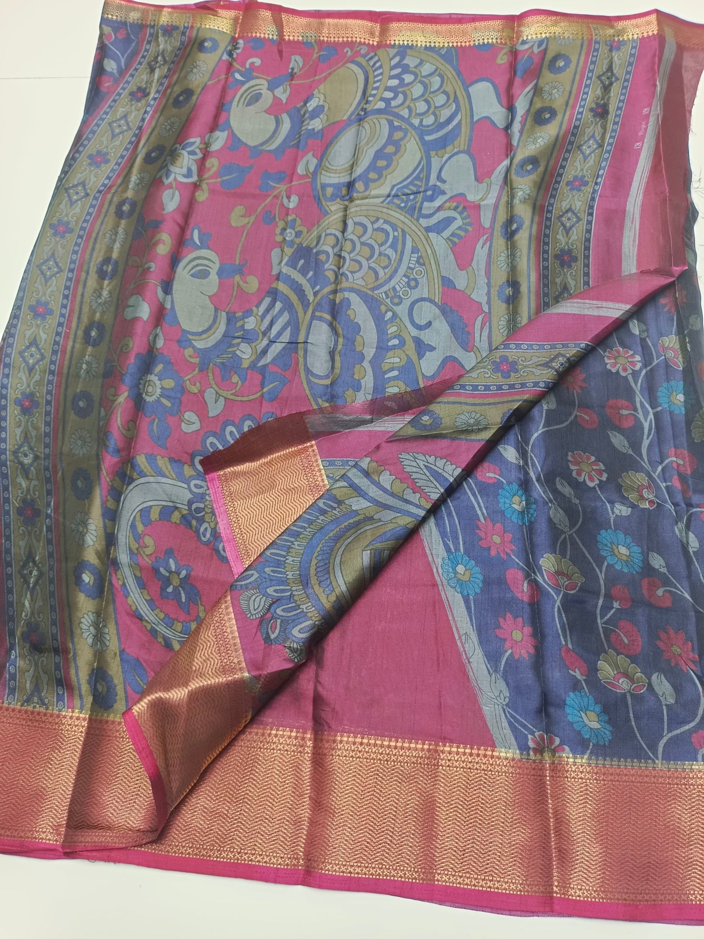 FANCY DOLA SILK SAREE - B S CHANNABASAPPA & SONS